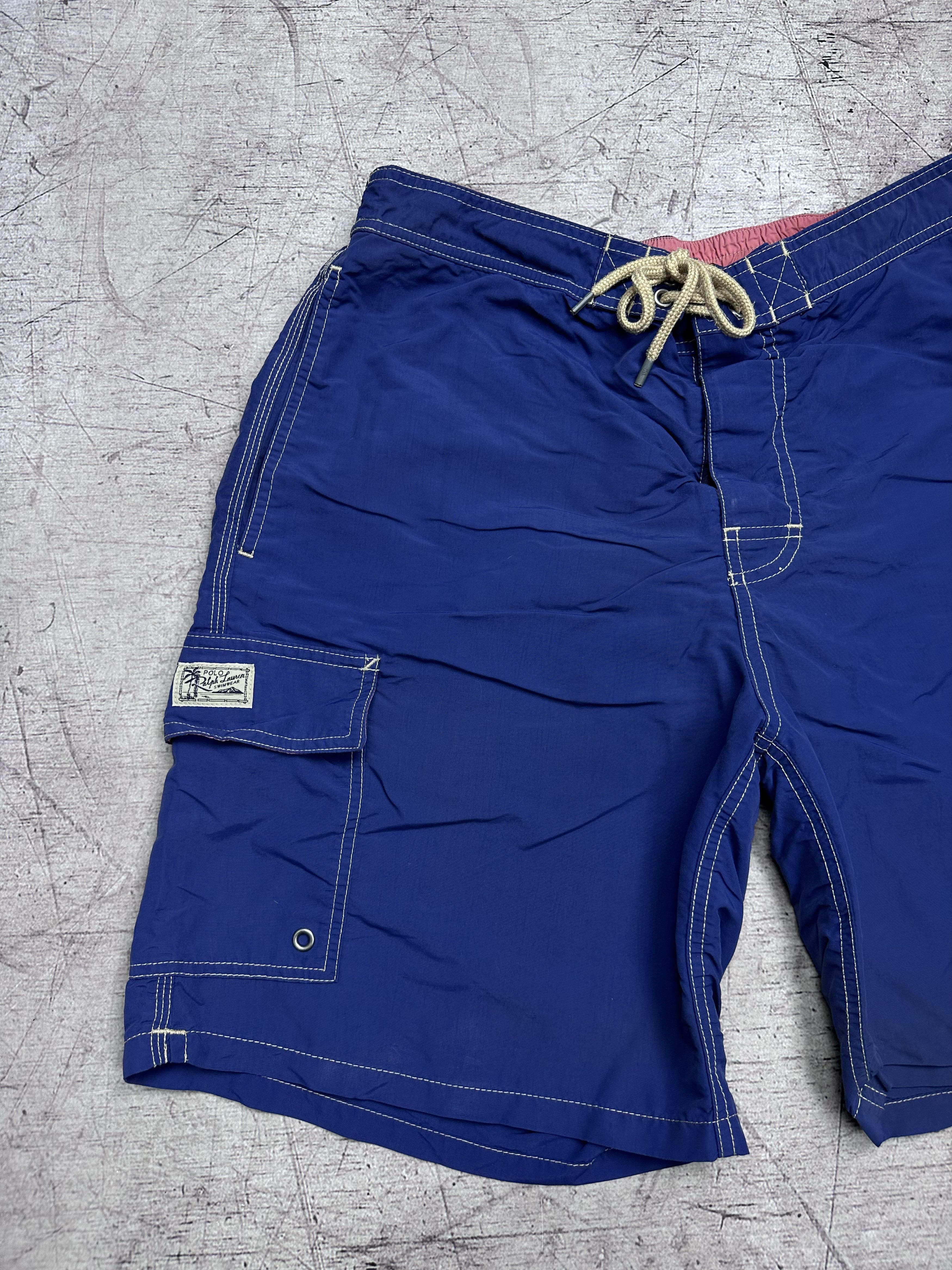 Polo Ralph Lauren Polo Ralph Lauren Mens Nylon Swimming Shorts Size US 34 / EU 50 - 3 Thumbnail