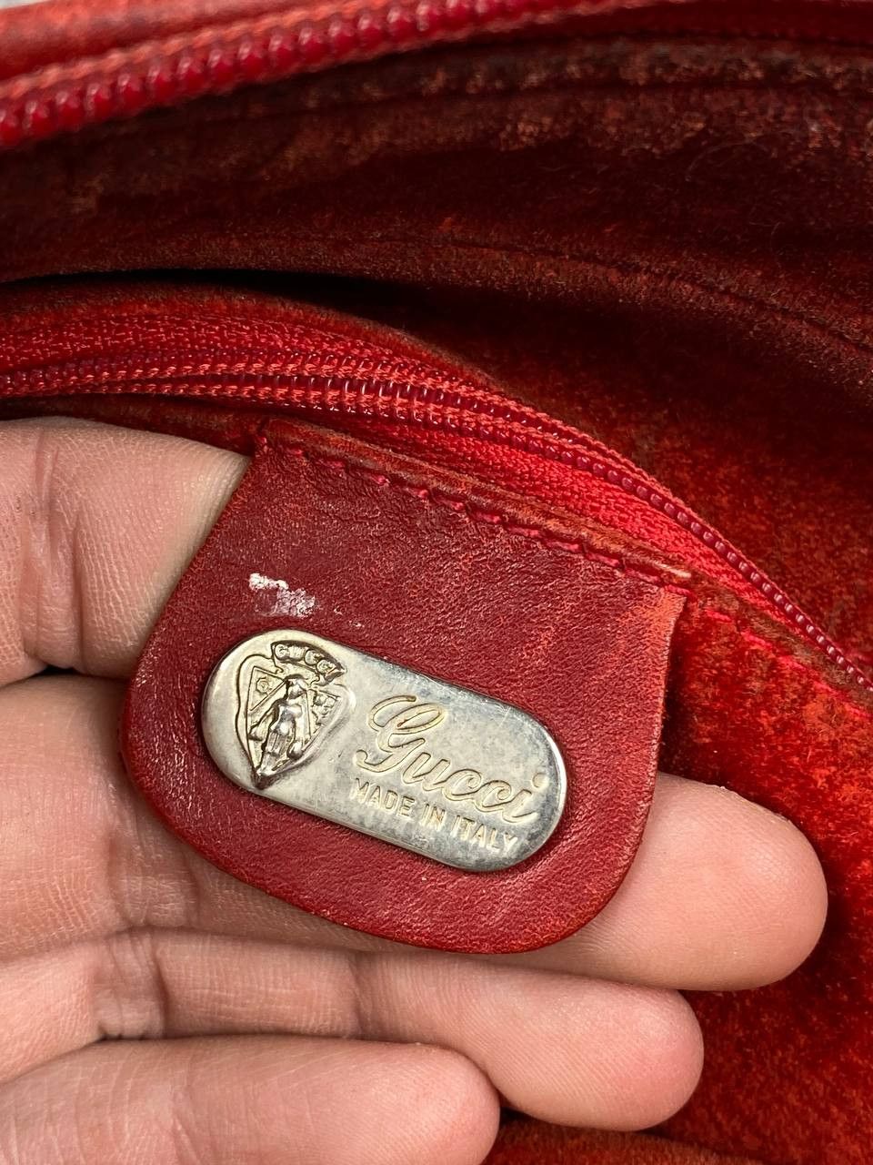 Gucci Vintage Gucci 80s-90s Leather Crossbody Shoulders Size ONE SIZE - 10 Thumbnail