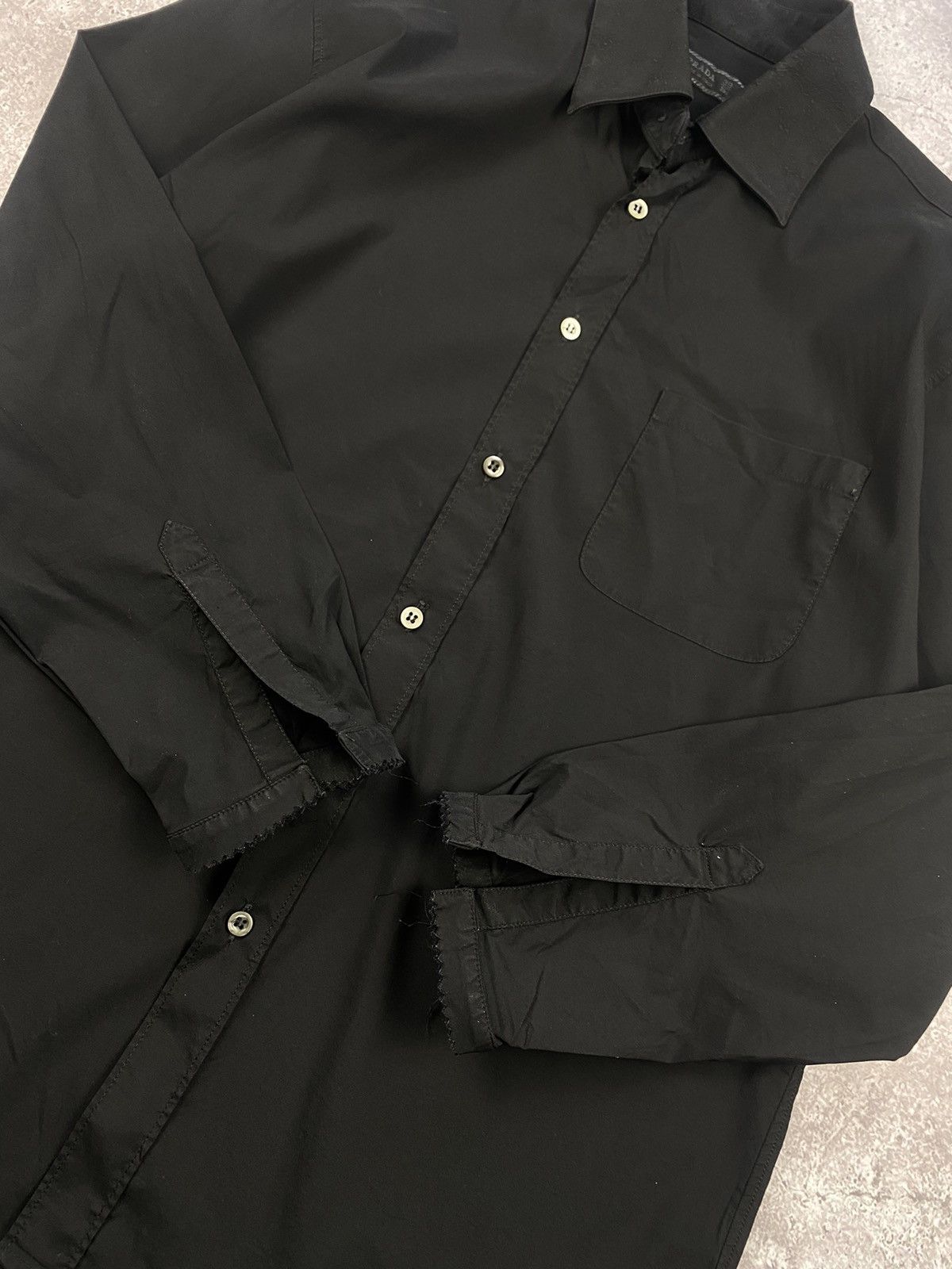 Prada Prada Pocket Nylon button ups Shirt long sleeve Size US M / EU 48-50 / 2 - 4 Thumbnail