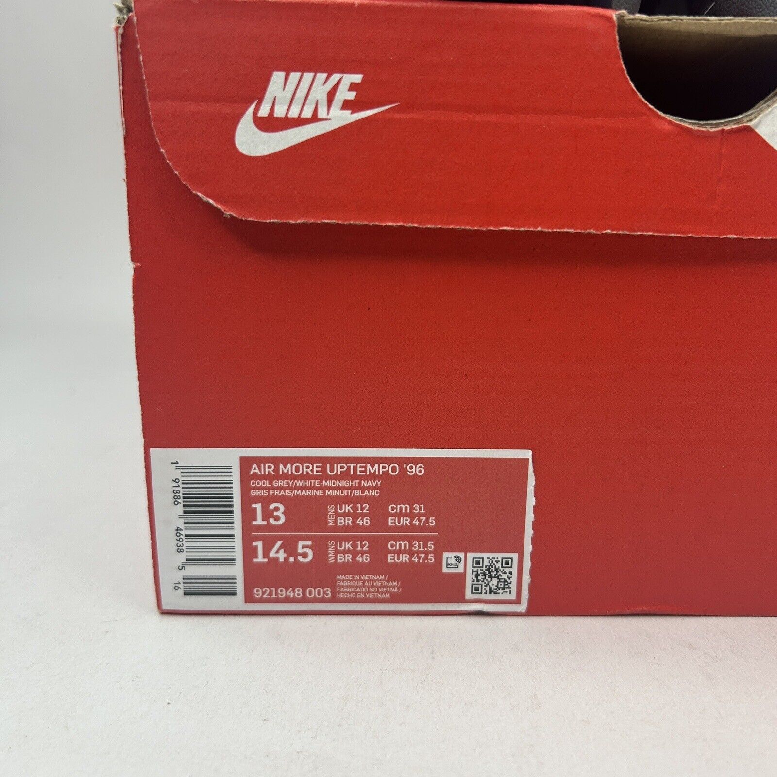 Nike Nike Air More Uptempo “Georgetown Hoyas” 2023 Size US 13 / EU 46 - 5 Thumbnail