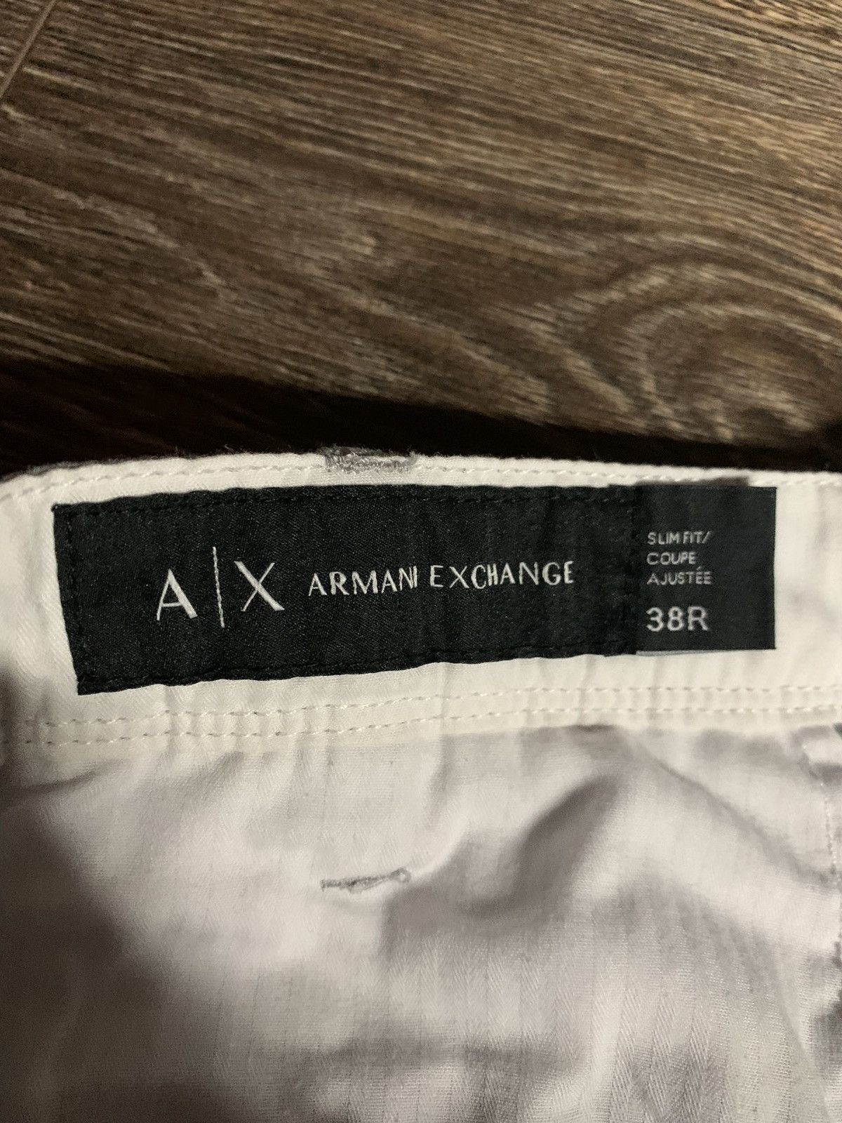 Armani Exchange × Designer Armani Exchange Casual Pants in Grey Size US 34 / EU 50 - 2 Thumbnail