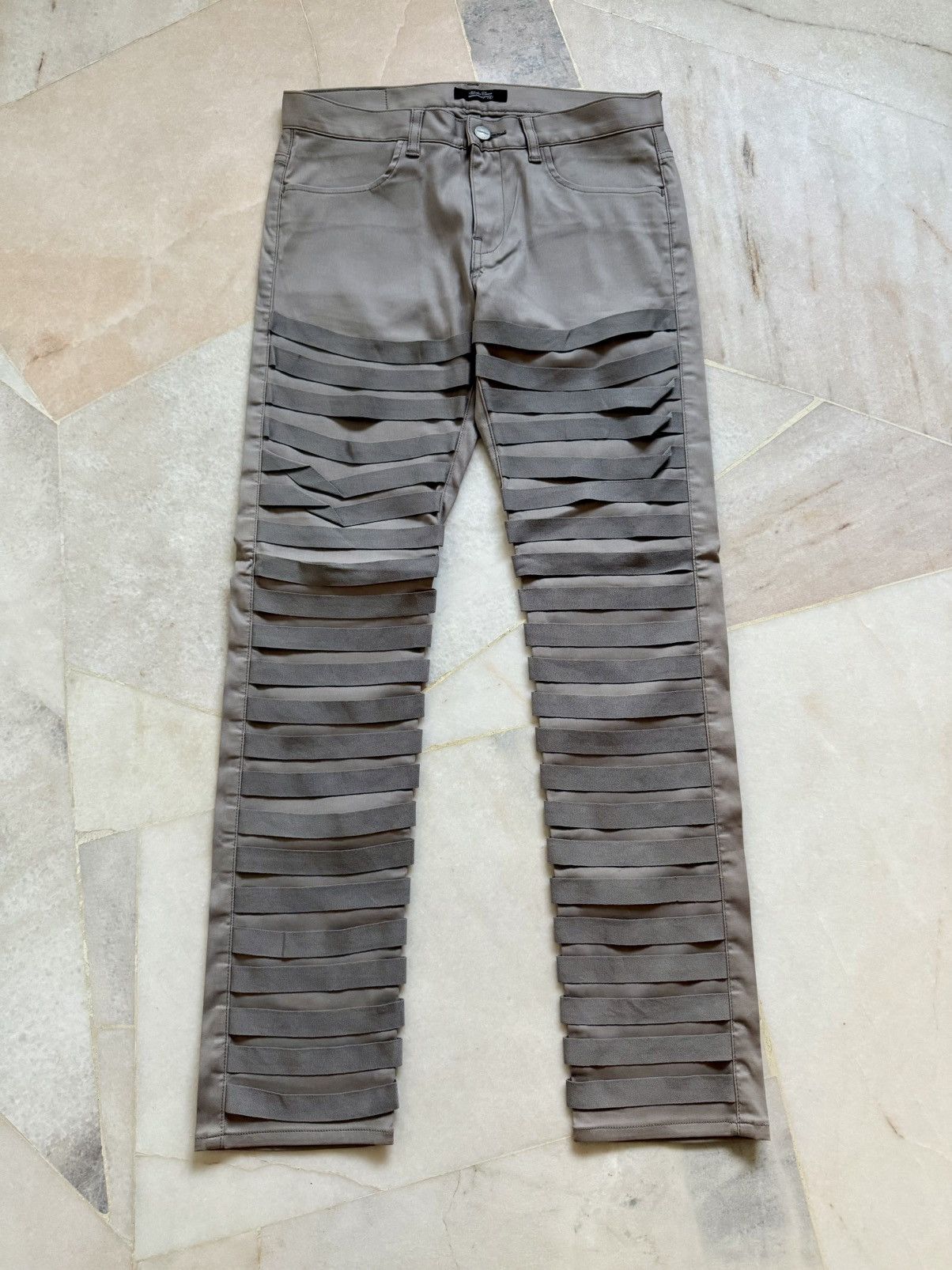 Undercover Undercover underman Bondage lace up pants Size US 29 - 1 Thumbnail