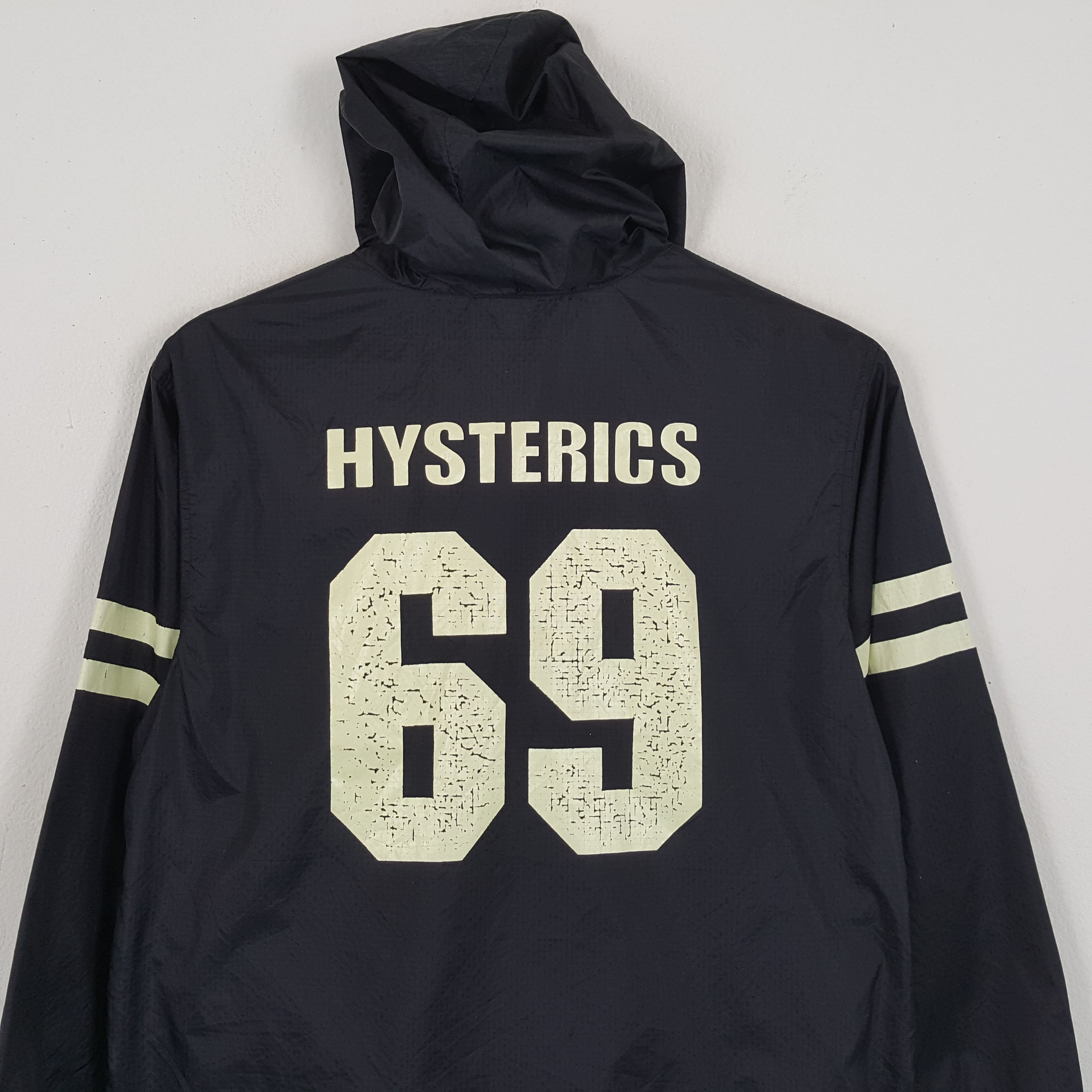 Hysteric Glamour × Japanese Brand × Vintage HYSTERIC GLAMOUR Raiders Style Windbreaker Hoodie Size S / US 4 / IT 40 - 4 Thumbnail