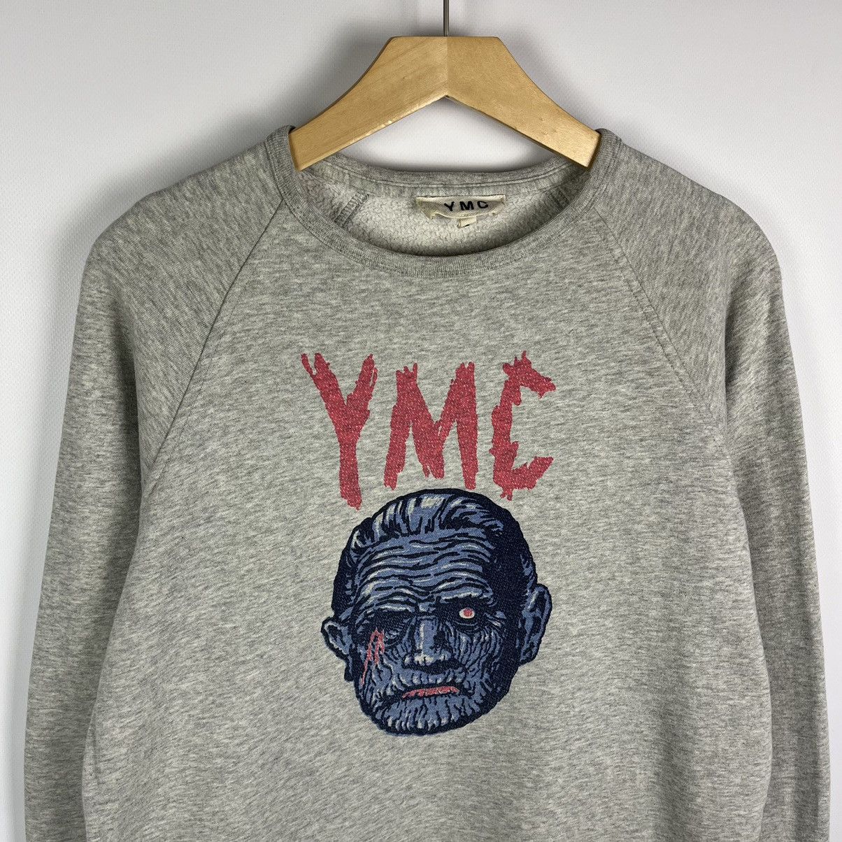 YMC Designer YMC Sweatshirt Zombie Horror Sweatshirt Luxury Size US S / EU 44-46 / 1 - 2 Thumbnail