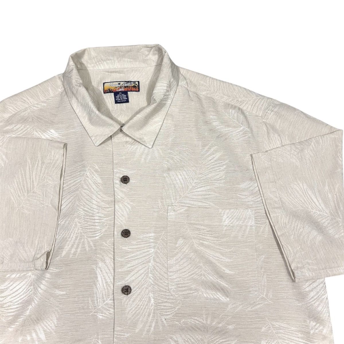 Havana Jacks Cafe Havana Jacks Cafe Palm Tree White Hawaii Shirt Size US XXL / EU 58 / 5 - 3 Thumbnail