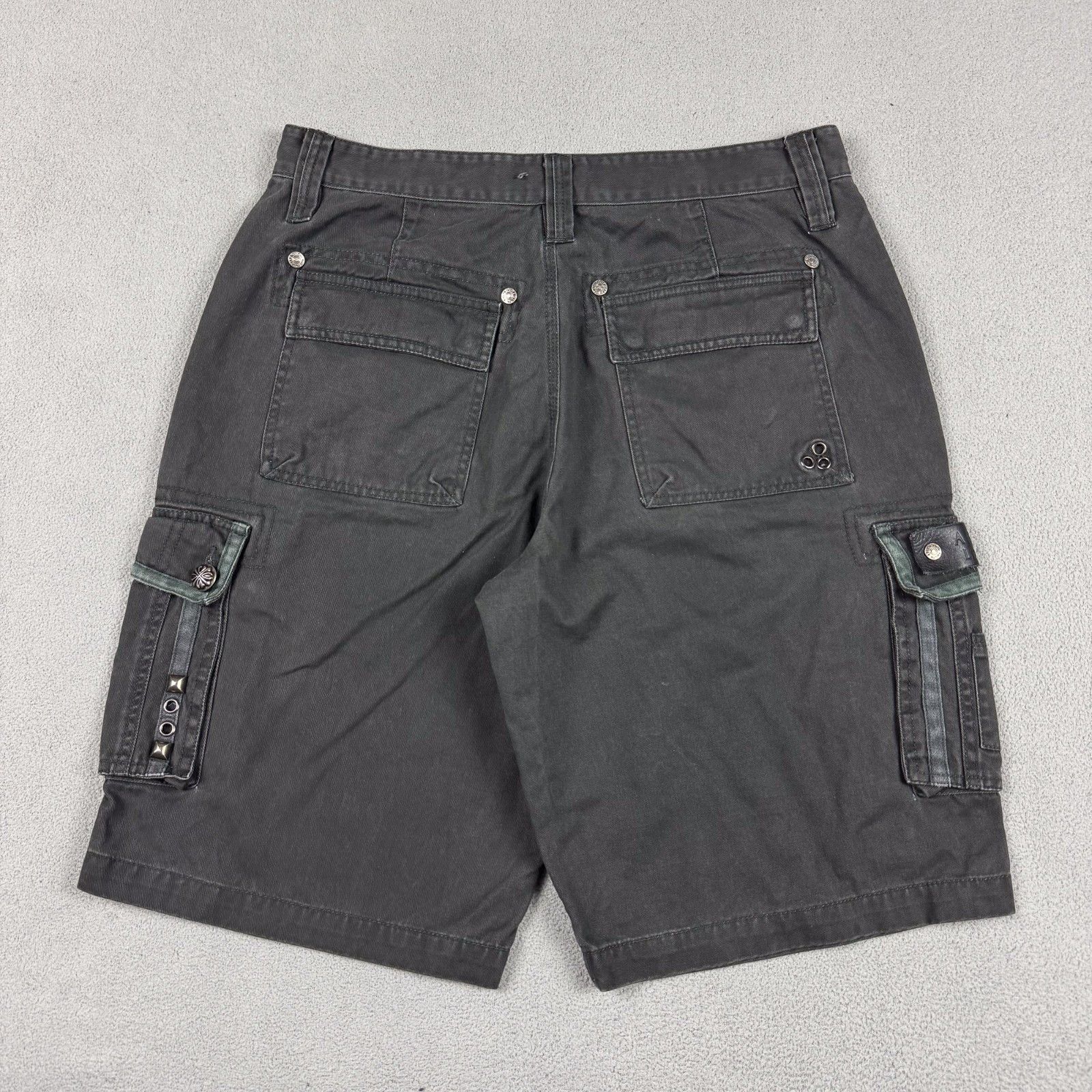 Affliction Affliction Cargo Shorts 32 Chrome Cybergrunge Y2K Mallgoth Size US 32 / EU 48 - 10 Thumbnail