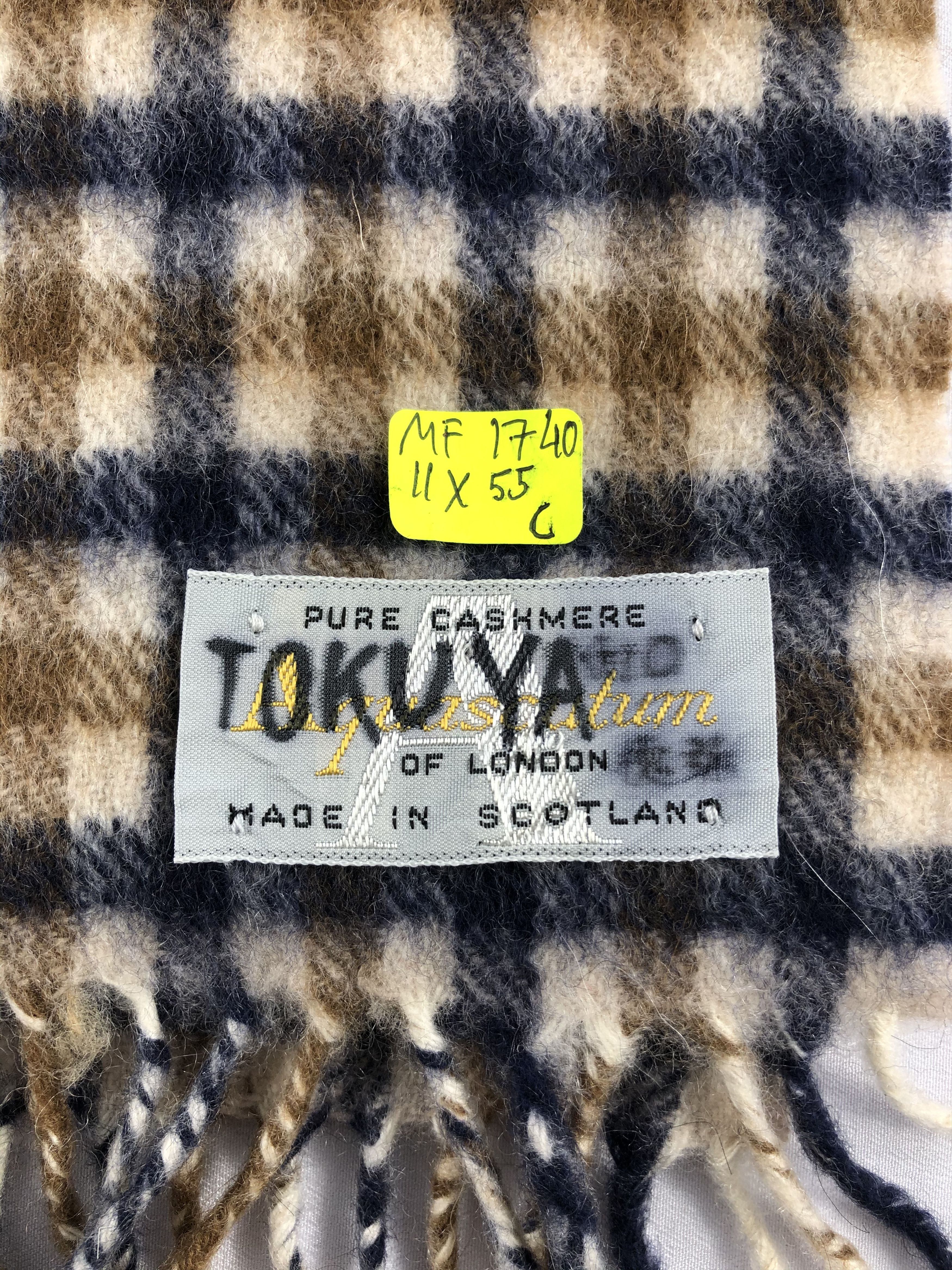 Aquascutum Vintage Aquascutum Scarf/Muffler/Neckwear MF1740 Size ONE SIZE - 5 Thumbnail