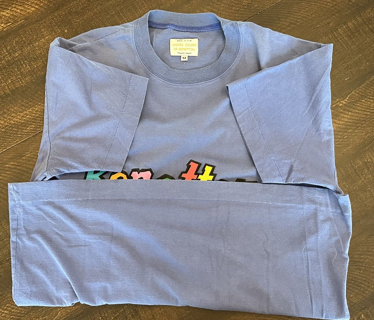 United Colors Of Benetton VTG United Colors of Benetton Single Stitch USA T-shirt-Med Size US M / EU 48-50 / 2 - 10 Thumbnail