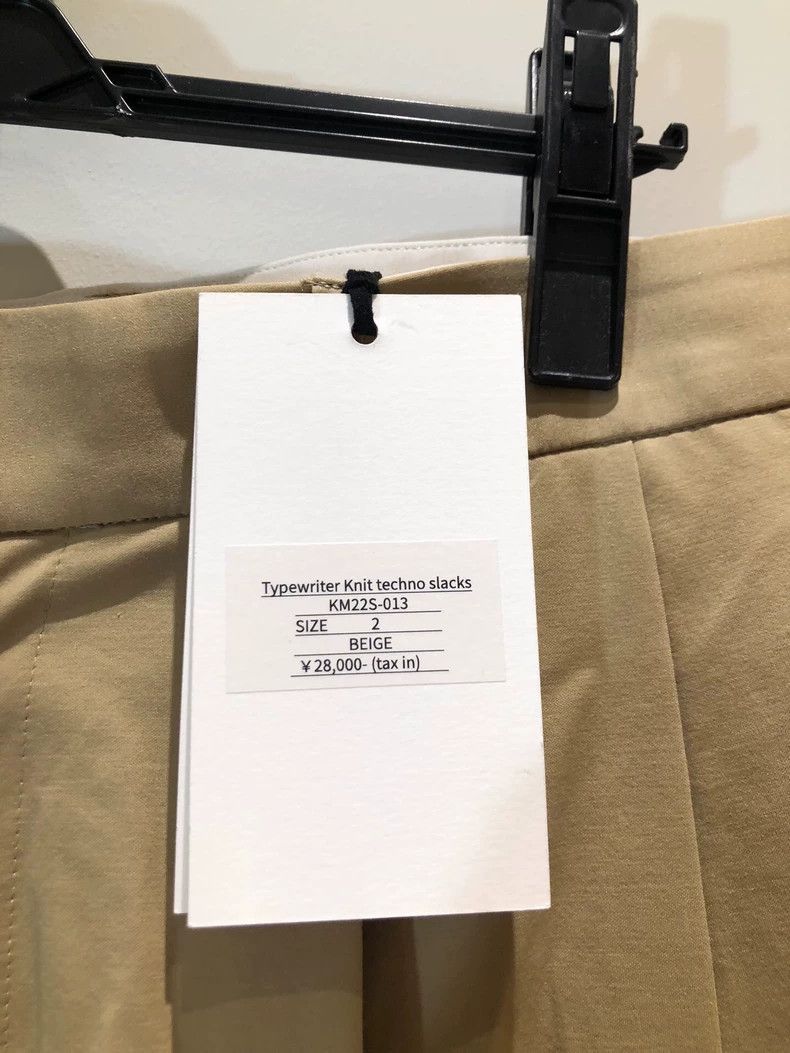 Yohji Yamamoto KANEMASA Lightweight Khaki Trousers Size M-2506 Size US 44 / EU 60 - 8 Thumbnail
