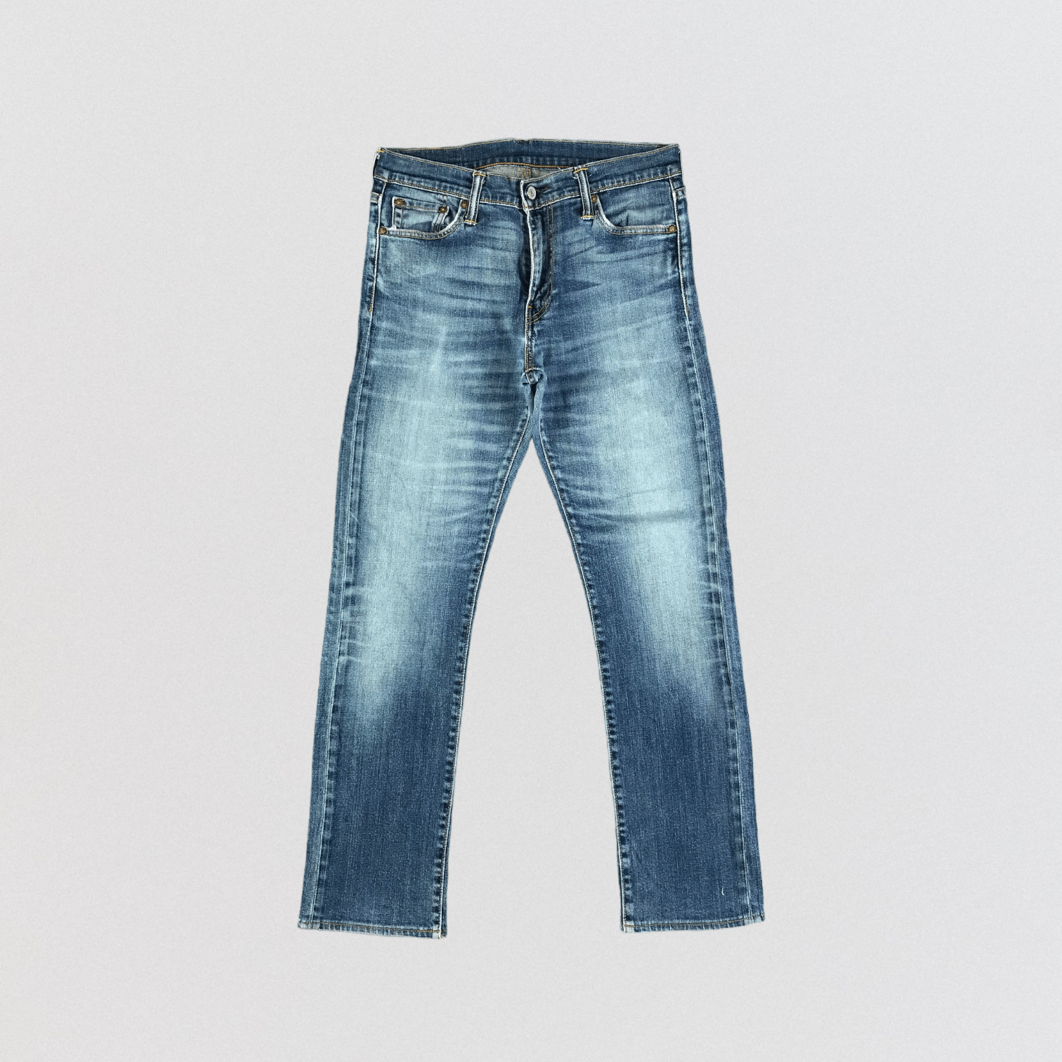 image of Blue Wash Levis 513 Jeans-Jm3315, Men's