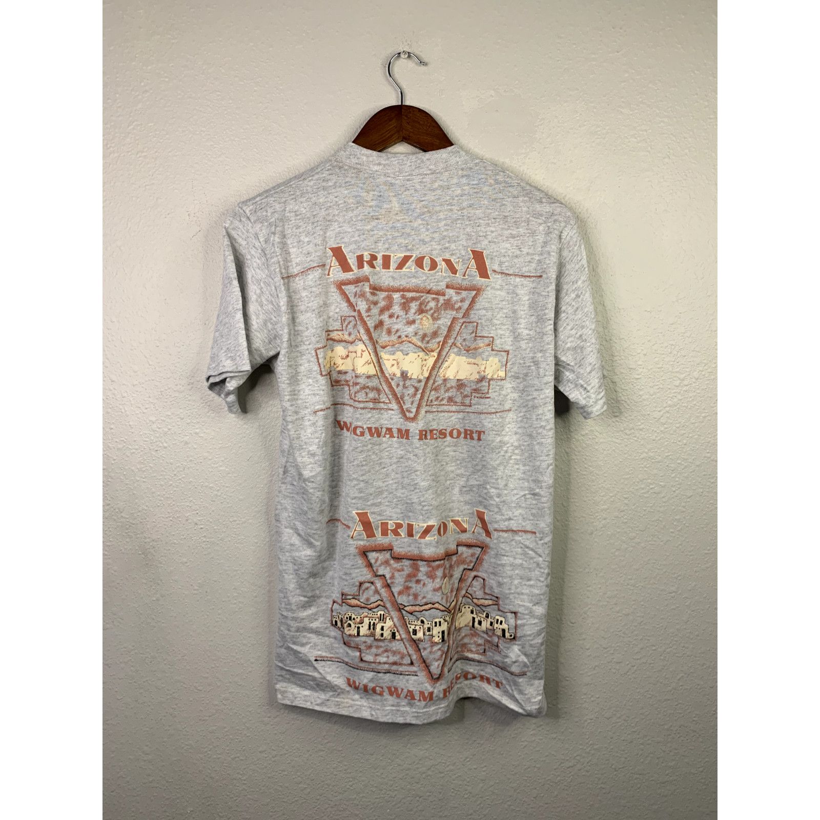 Jerzees Vintage State Co-Ed Shirt A-B-C Journey Arizona Test Print L Size US L / EU 52-54 / 3 - 7 Thumbnail