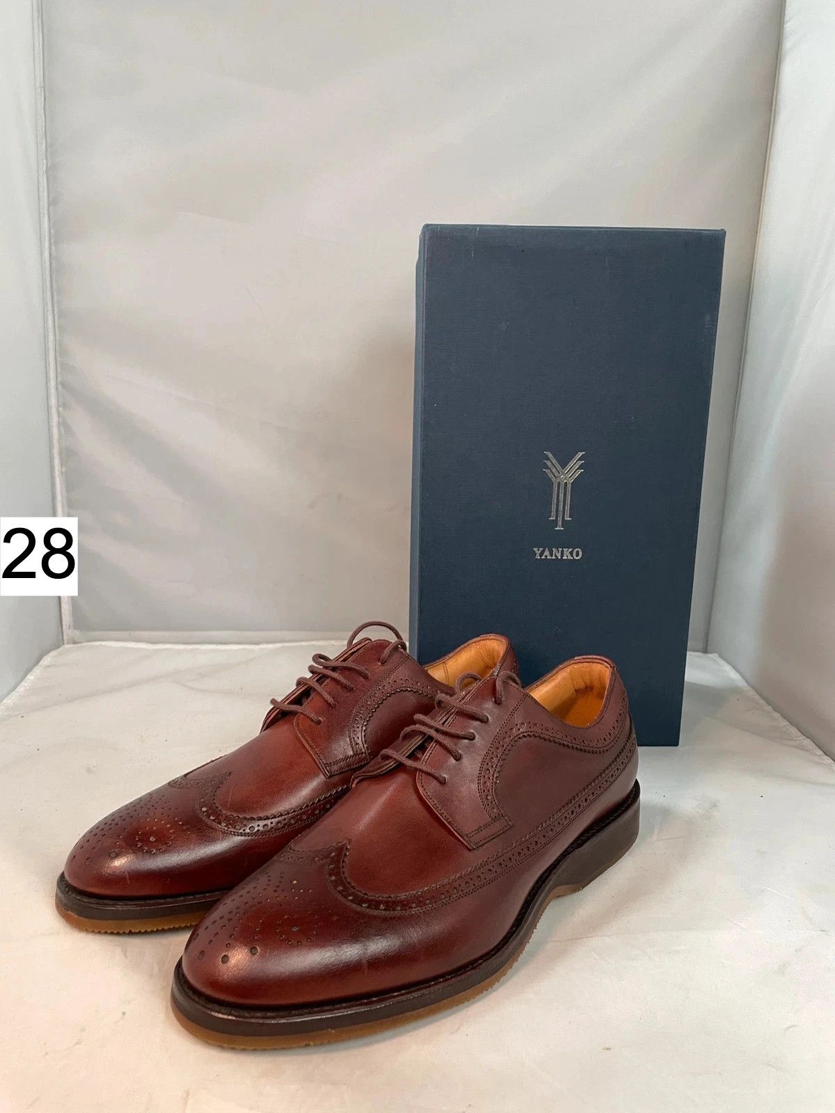 Yanko Design Yanko Formal Brown Shoes Size US 8.5 / EU 41-42 - 1 Thumbnail