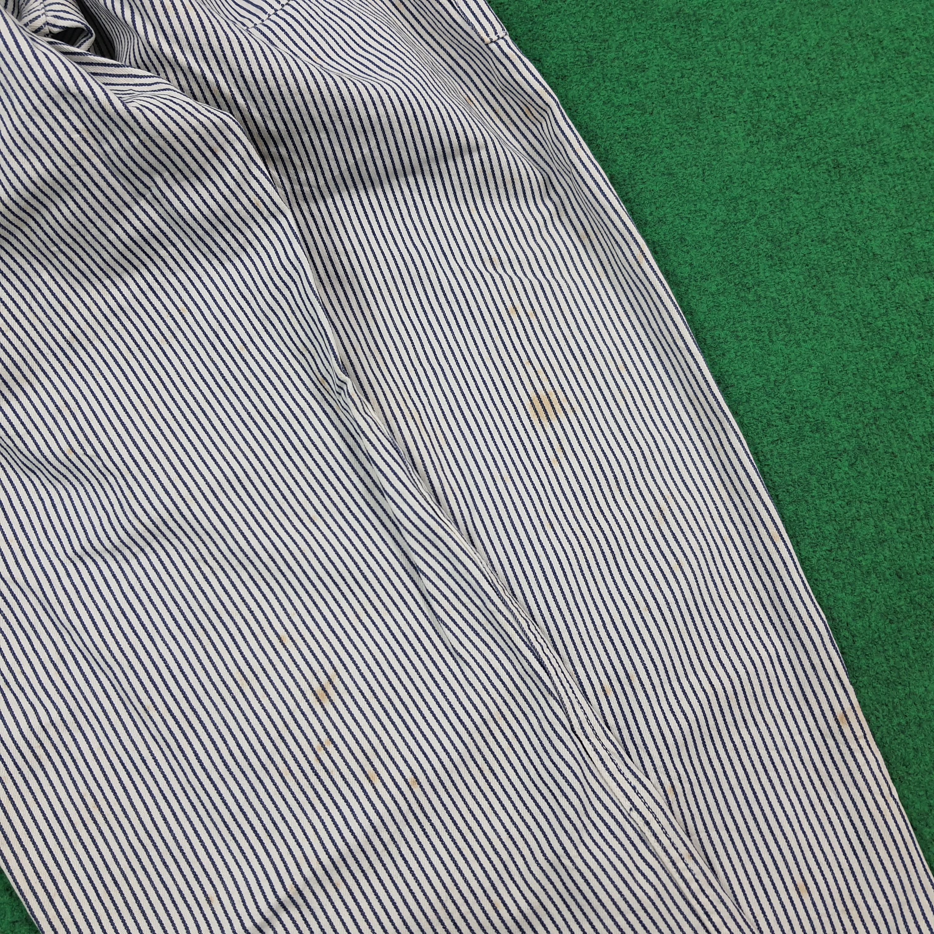 Japanese Brand Vintage PAPAS Stripe Custom Hysteric Coverall C302N19 Size US M / EU 48-50 / 2 - 14 Thumbnail