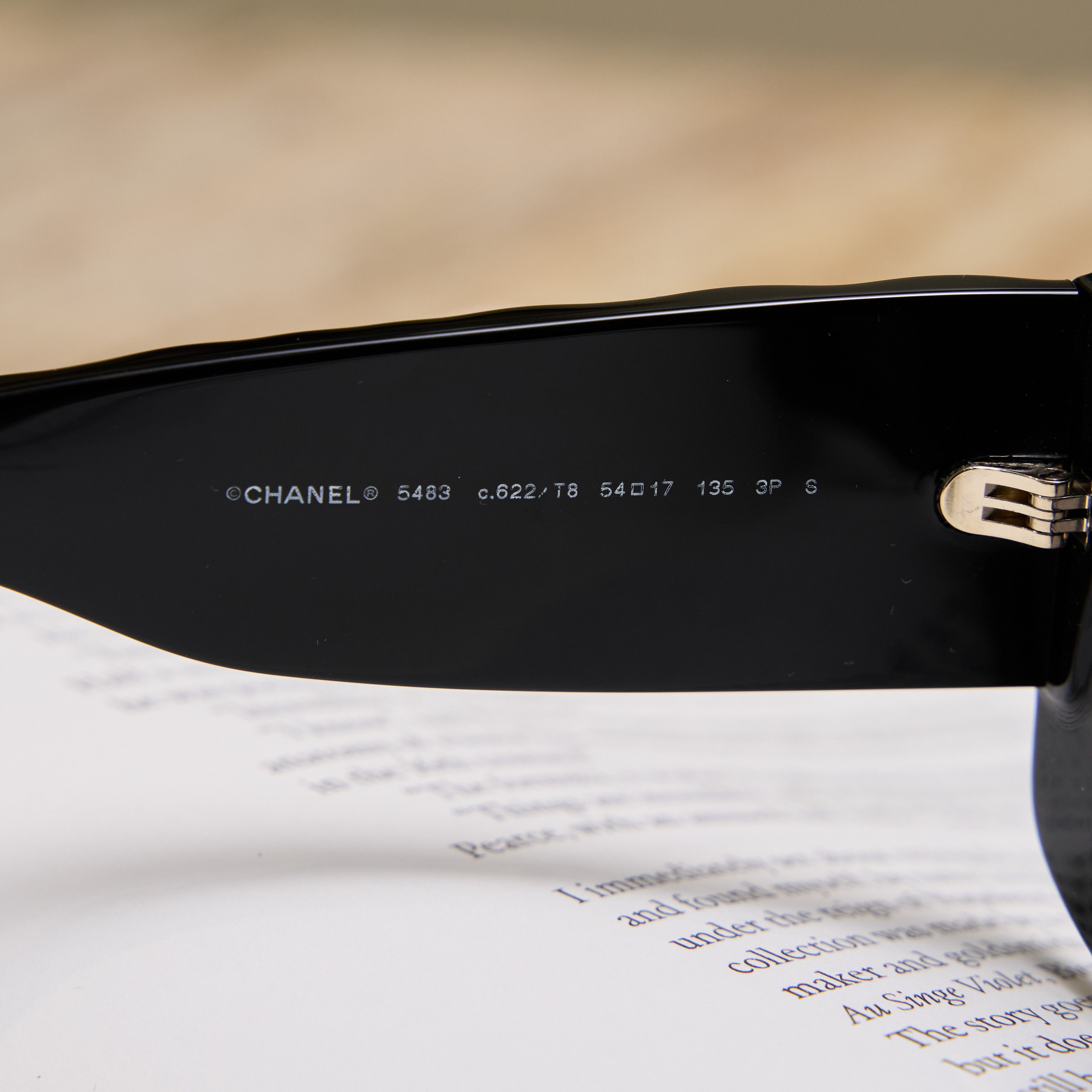 Chanel CHANEL 0CH5483 C622T8 Sunglasses Size ONE SIZE - 5 Thumbnail