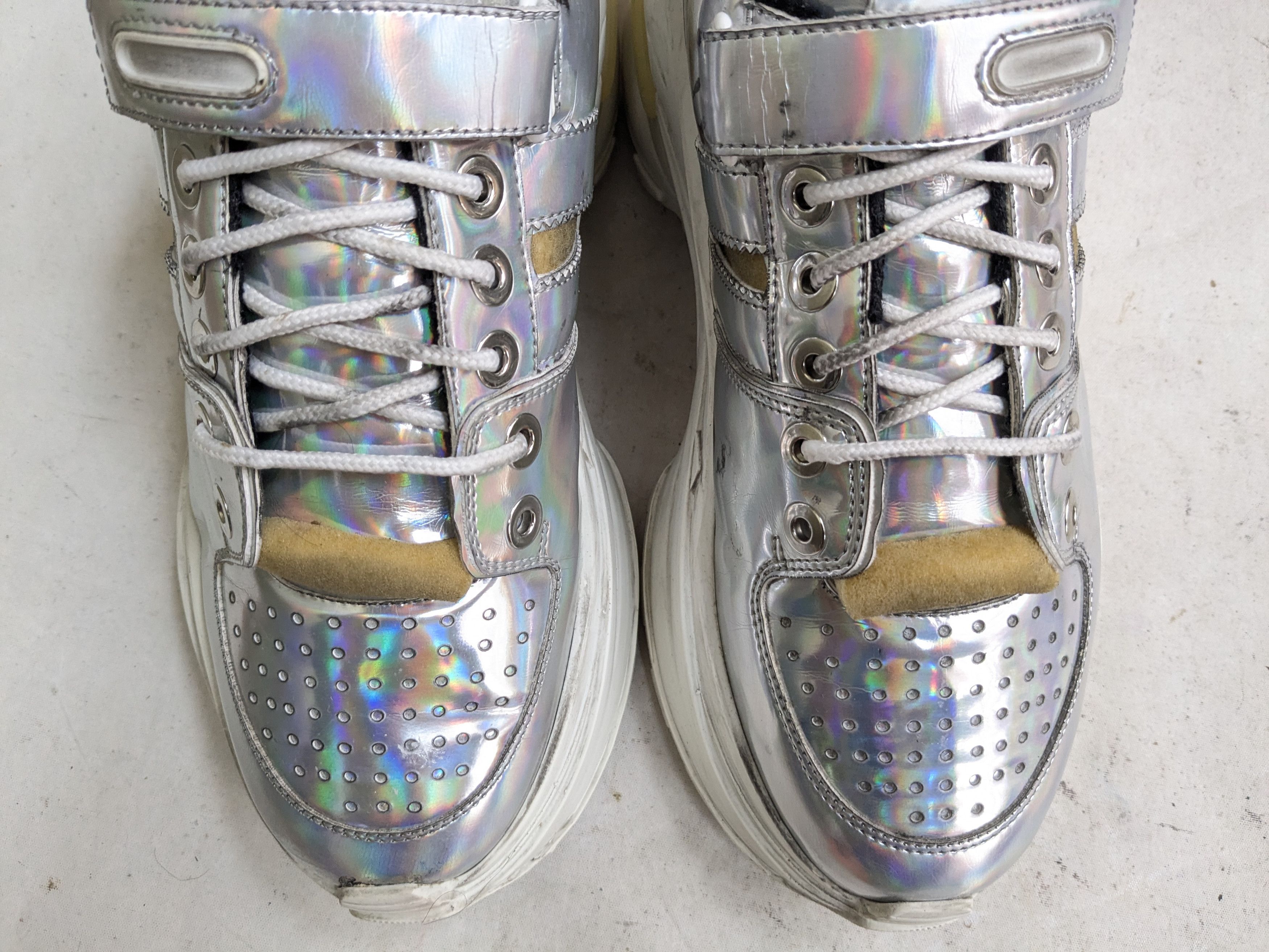 Maison Margiela Maison Margiela Retrofit Sneakers Silver 8 Size US 8 / EU 41 - 5 Thumbnail