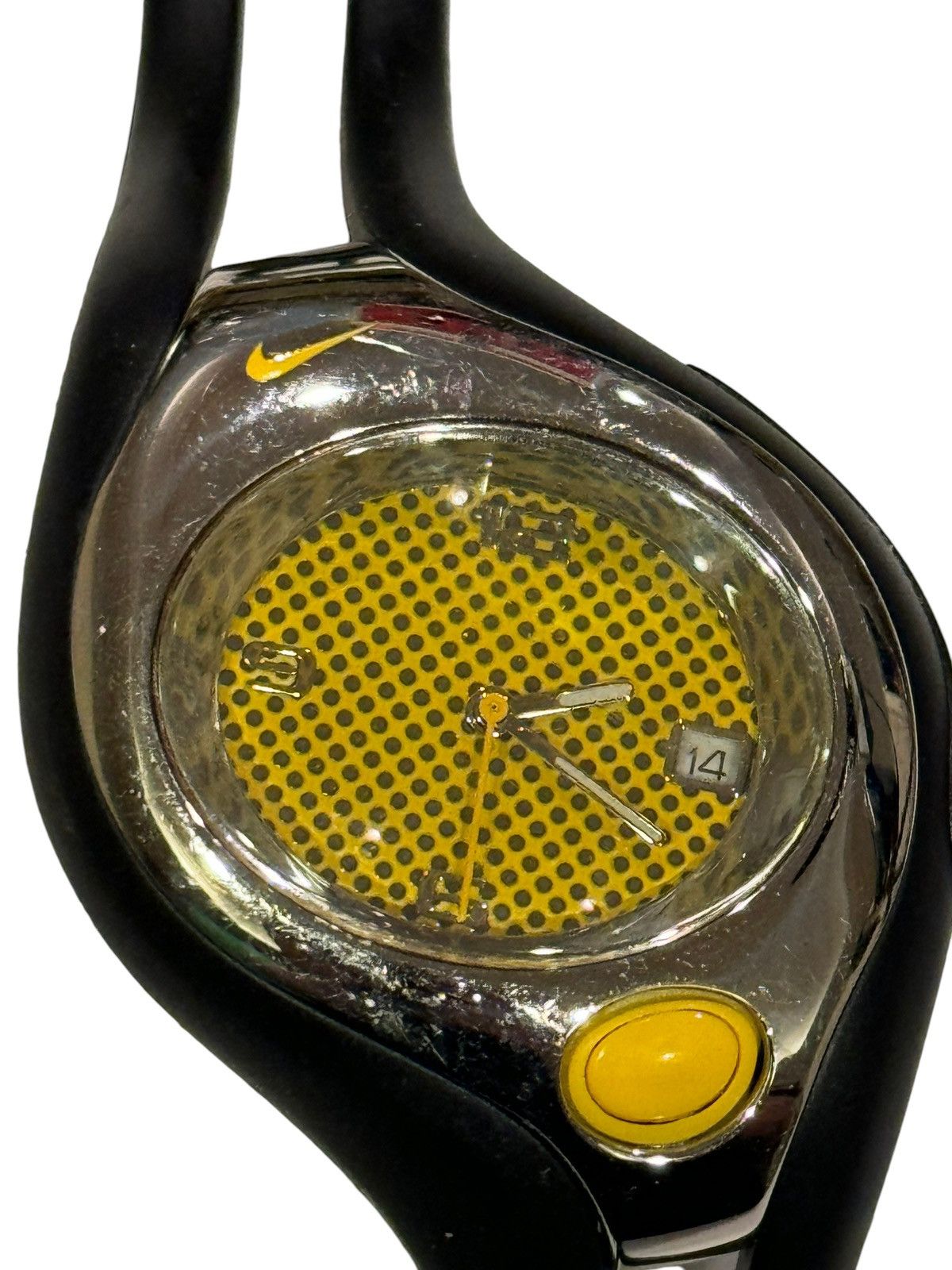 image of Vintage Nike Triax Sports Watch in Black, Men's