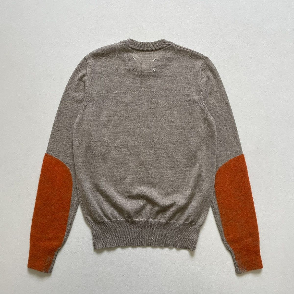 Maison Margiela A/W 15 Brushed Orange ‘Sleeve Panel’ Sweater Size M / US 6-8 / IT 42-44 - 13 Thumbnail