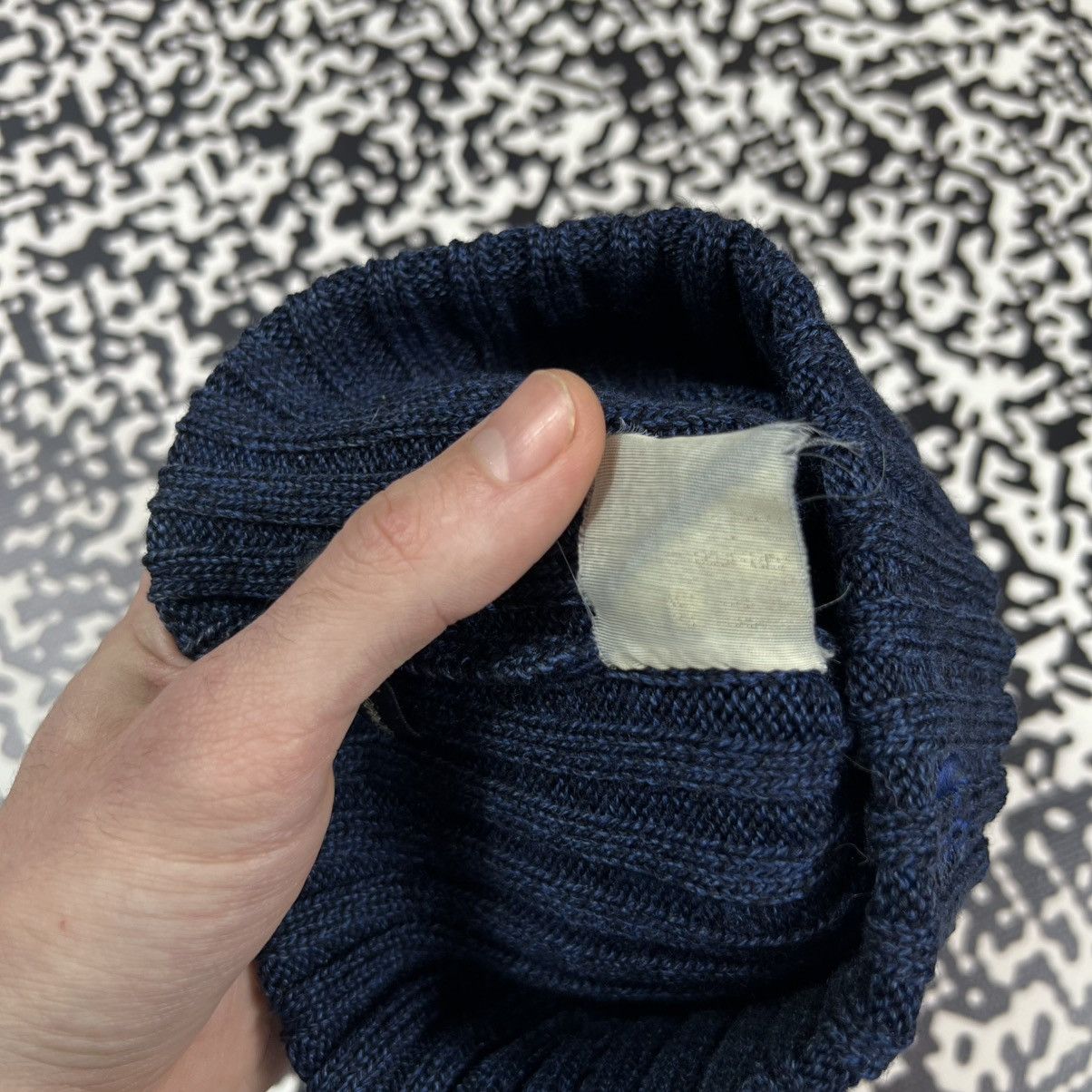 Conte of Florence Vintage Y2K Conte Of Florence Stripe Casual Retro Beanie Hat Size ONE SIZE - 10 Thumbnail