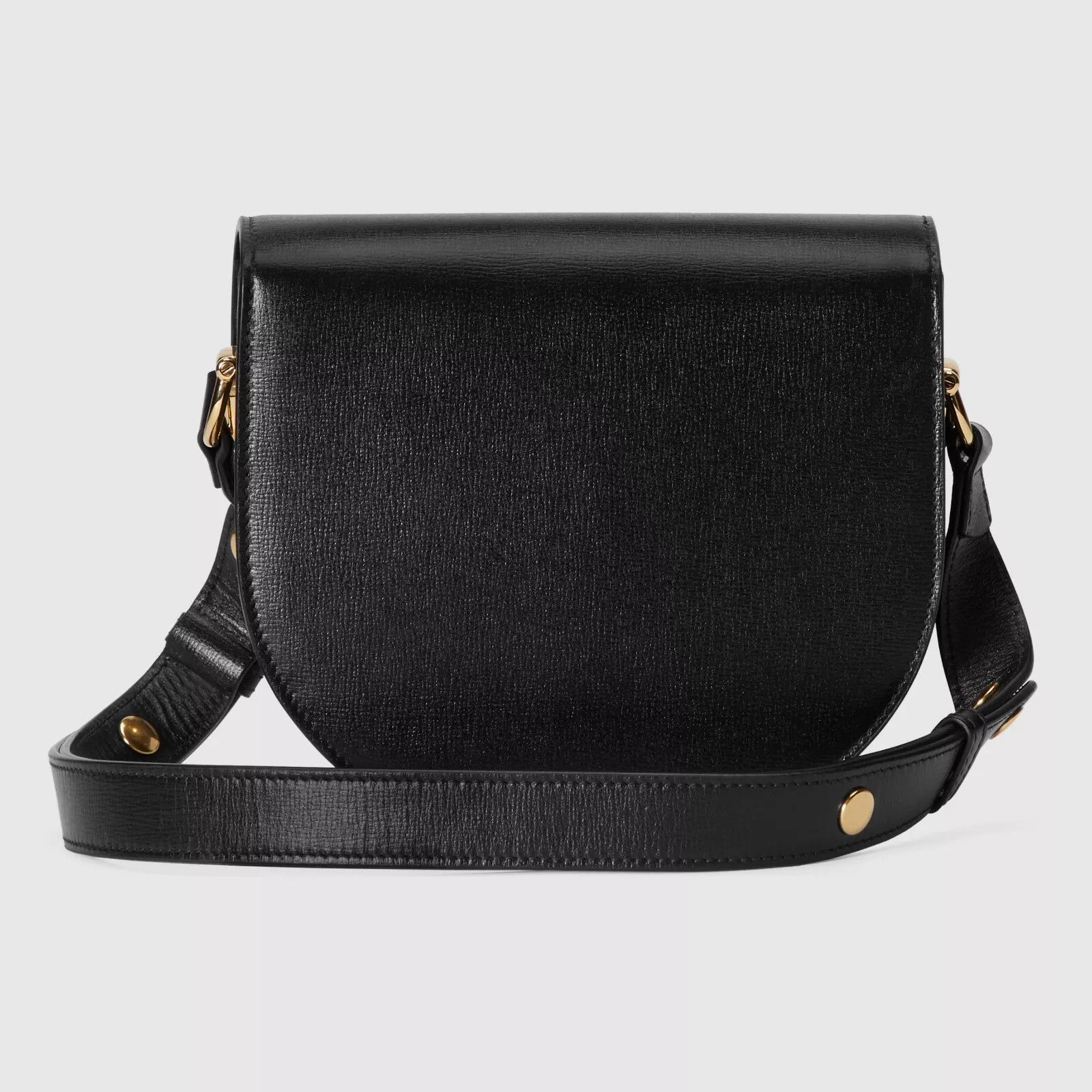 Gucci GUCCI Horsebit 1955 Mini Black Leather Shoulder Bag Size ONE SIZE - 3 Thumbnail