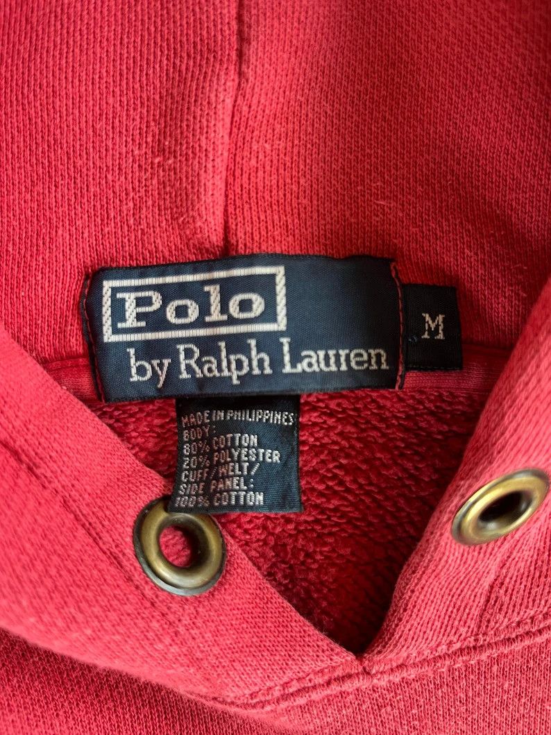 Polo Ralph Lauren Vintage Polo Ralph Lauren - Bait & Tackle Hoodie Size US M / EU 48-50 / 2 - 4 Thumbnail