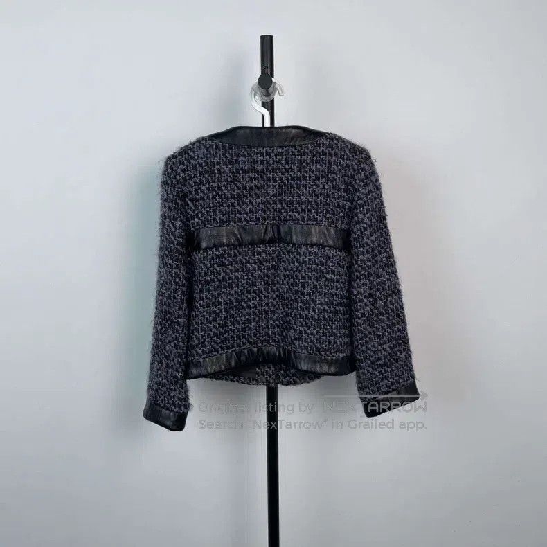 Chanel Chanel Greek series tweed zipper jacket Size XXS / US 00 / IT 34 - 2 Thumbnail