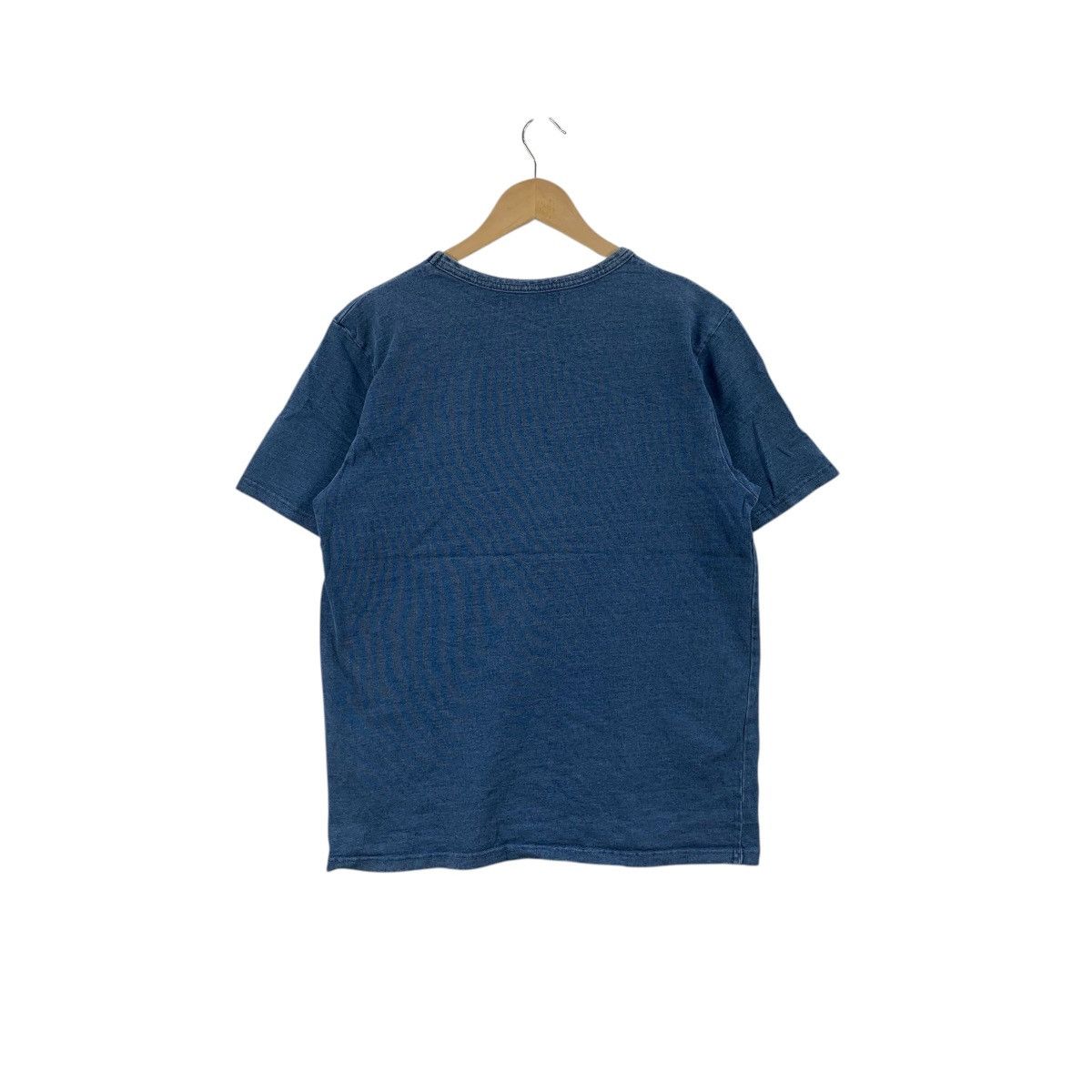 Ciaopanic CIAO PANIC JAPAN Paisley Natural Pure Indigo Tee Shirt Top Size L / US 10 / IT 46 - 6 Thumbnail