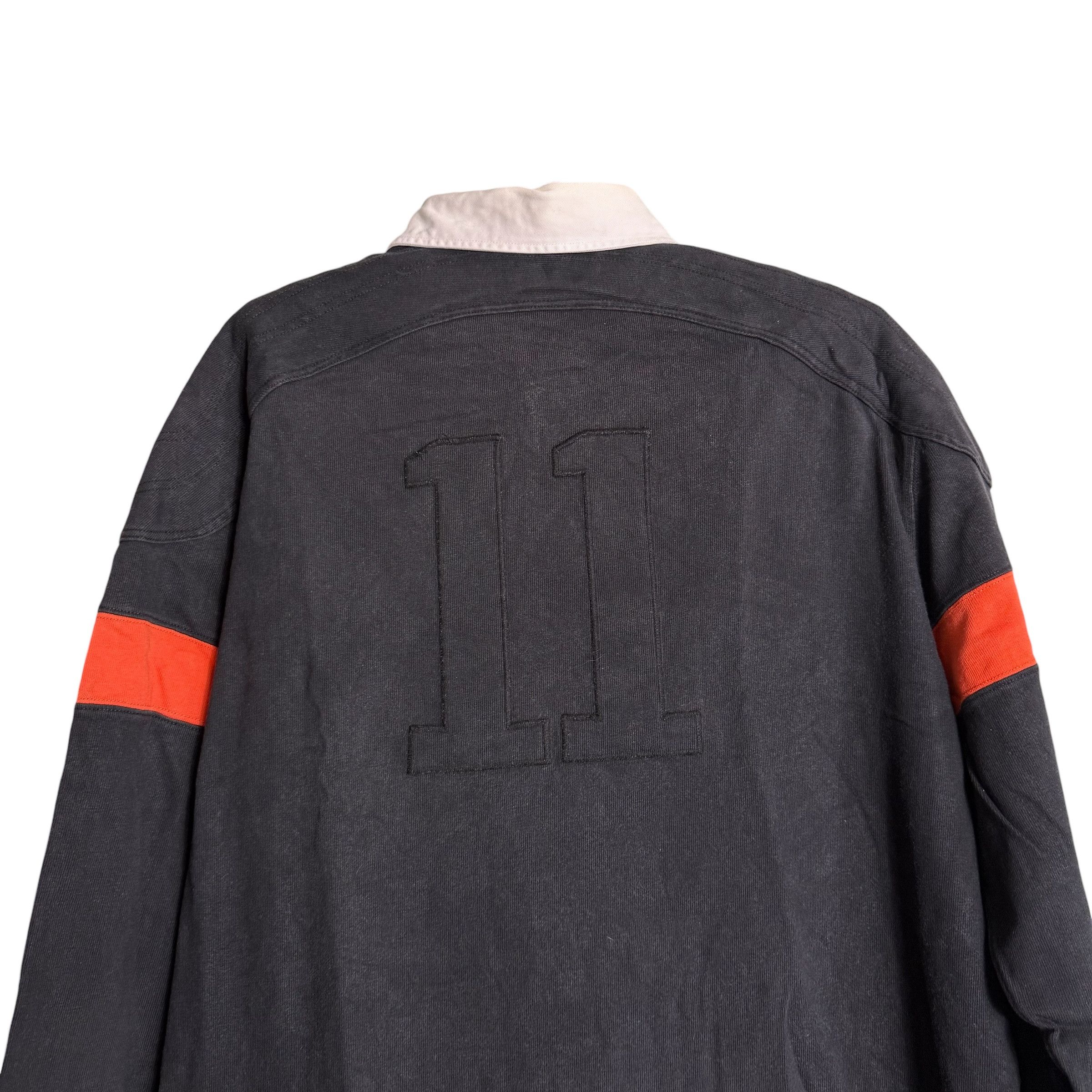 Polo Ralph Lauren 🔥RARE🔥Vintage Polo Ralph Lauren #11 L/Sleeve Rugby Shirt Size US XL / EU 56 / 4 - 4 Thumbnail