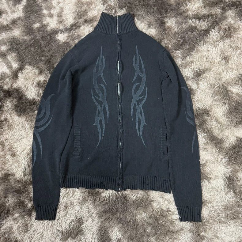 Balenciaga Balenciaga Sanskrit Y2K dragon totem destruction sweater Size US M / EU 48-50 / 2 - 1 Thumbnail