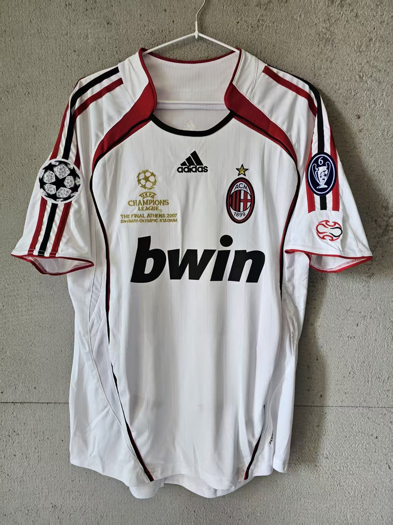 Other #22 Kaka Jersey 2006 AC Milan Home Size US XL / EU 56 / 4 - 2 Thumbnail