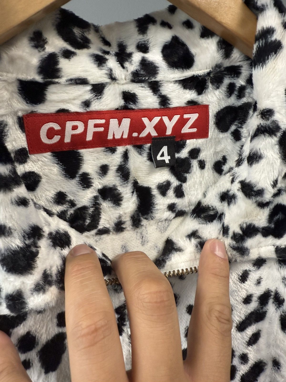 Cactus Plant Flea Market CPFM "Cow Print" Ranch Zip Jacket - 4 Size US XL / EU 56 / 4 - 6 Thumbnail