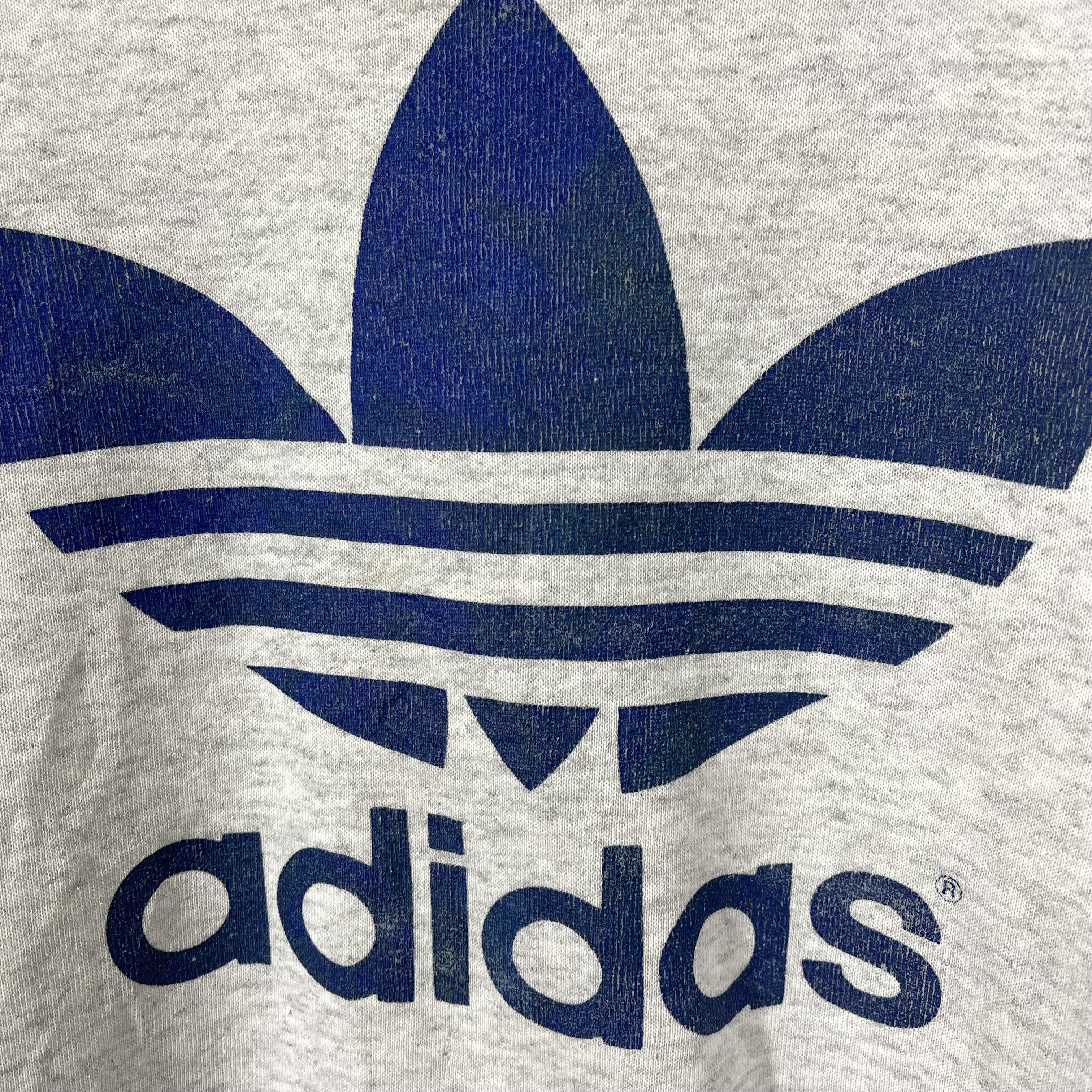 Adidas 90s Vintage ADIDAS TRIFOIL Crew Neck Sweatshirt #1405/AW Size US M / EU 48-50 / 2 - 3 Thumbnail