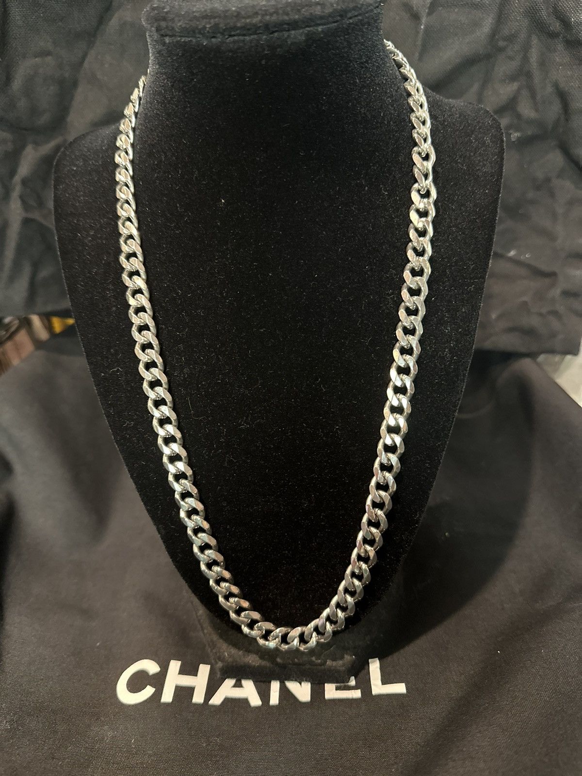 Jewelry × Vintage Cuban Link necklace chain Size: 22” (55cm) Size ONE SIZE - 1 Thumbnail