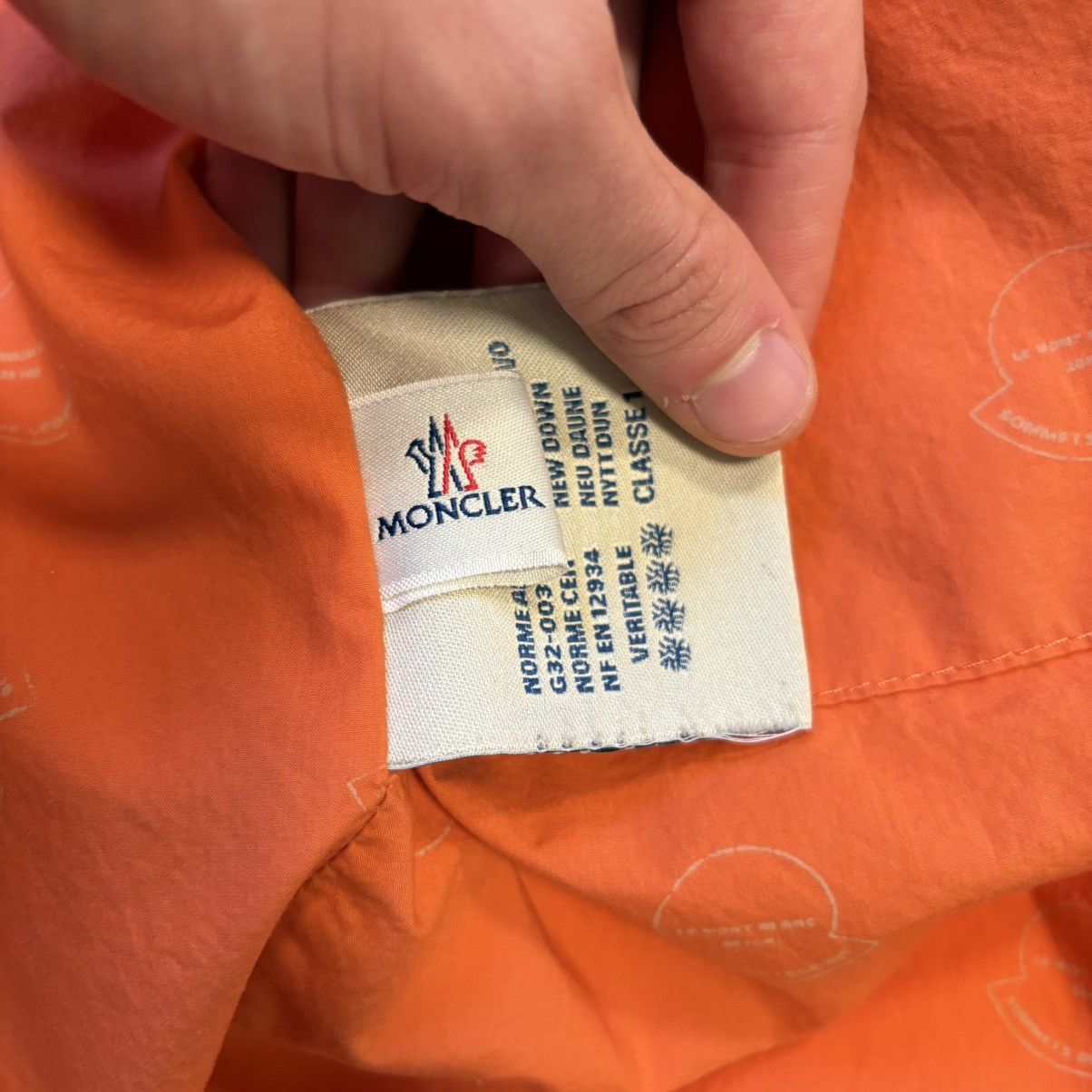 Moncler × Visvim Moncler x Visvim borosiri orange size medium Size US M / EU 48-50 / 2 - 8 Thumbnail
