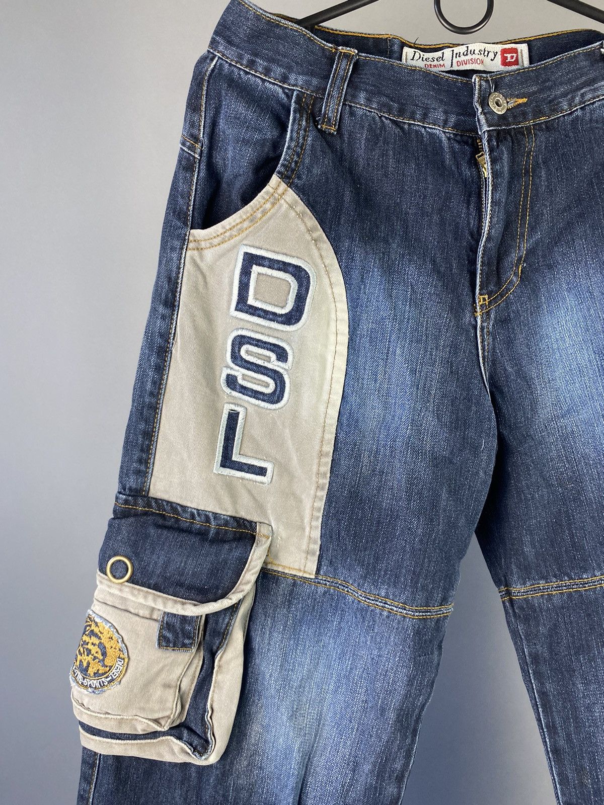 Diesel × Japanese Brand Vintage advantage Diesel cargo pants Size US 29 - 2 Thumbnail