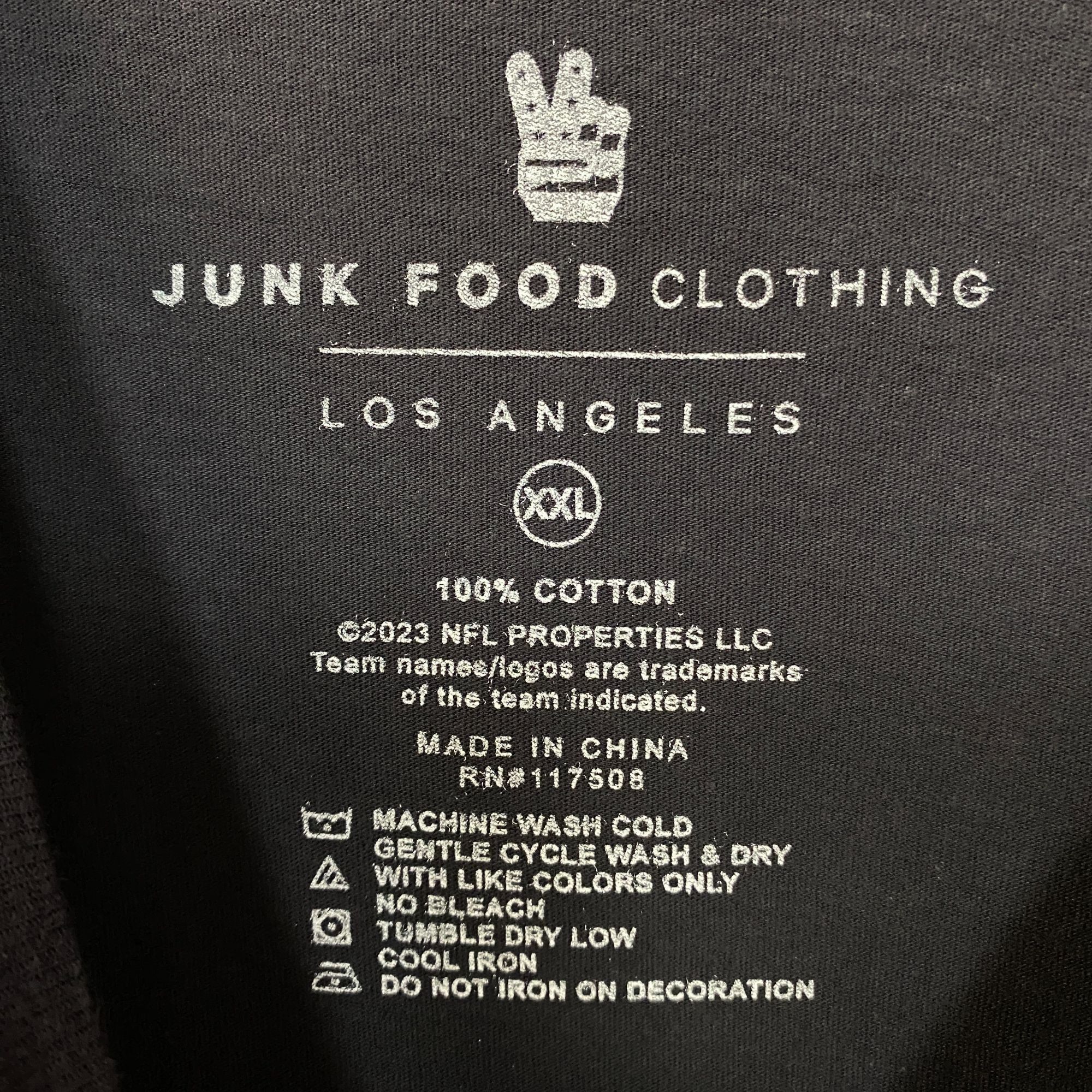Junk Food Junk Food Clothing Detroit Lions Chrome Flea Market Tee 2XL Size US XXL / EU 58 / 5 - 4 Thumbnail