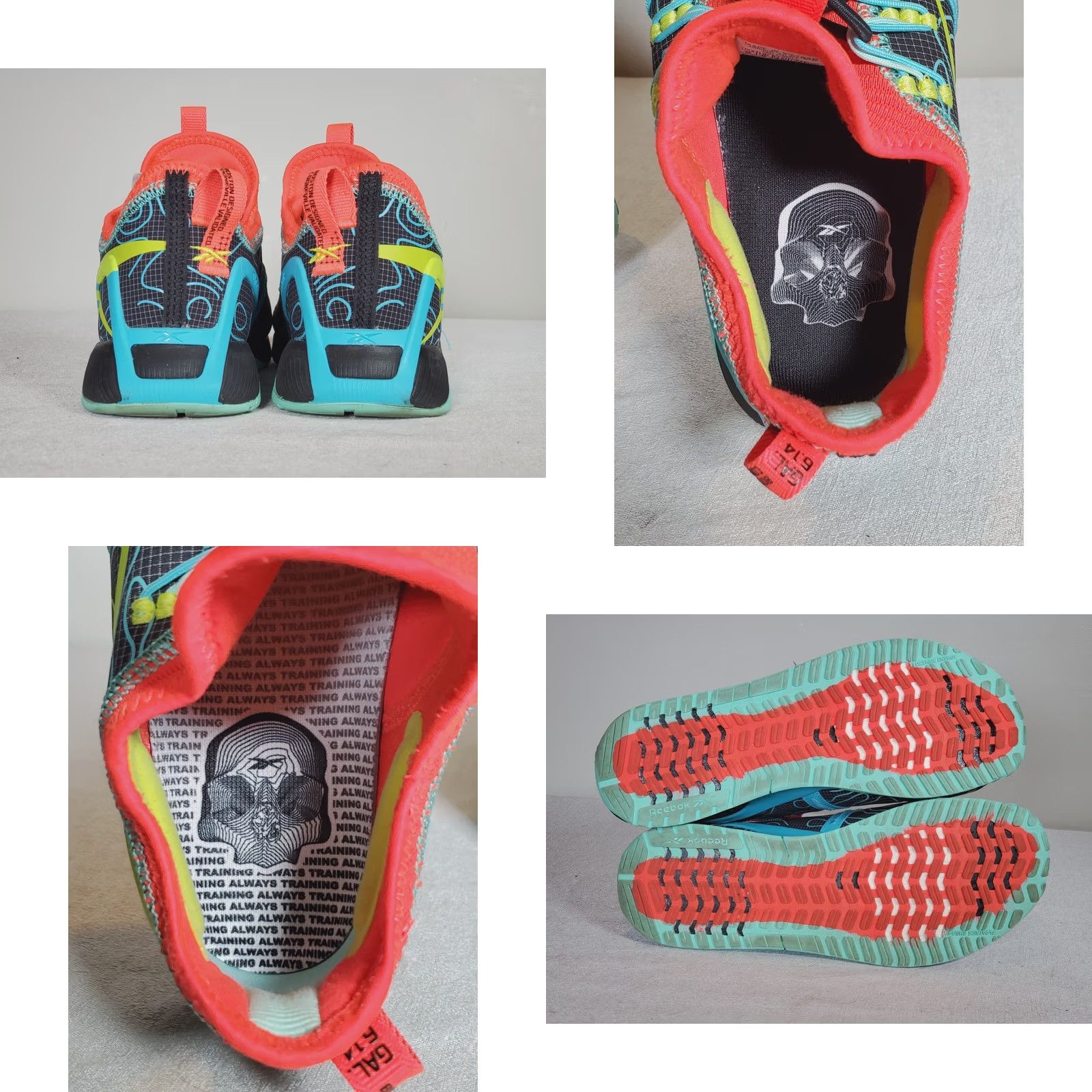 Reebok Reebok Nano X1 Rich Froning Into The Storm GZ8945 Crossfit Sneakers Men US 9 Size US 9 / EU 42 - 8 Thumbnail