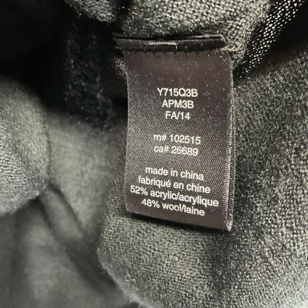 John Varvatos John Varvatos Black Wool Blend VNeck Sweater Pullover Men XL Size US XL / EU 56 / 4 - 4 Thumbnail