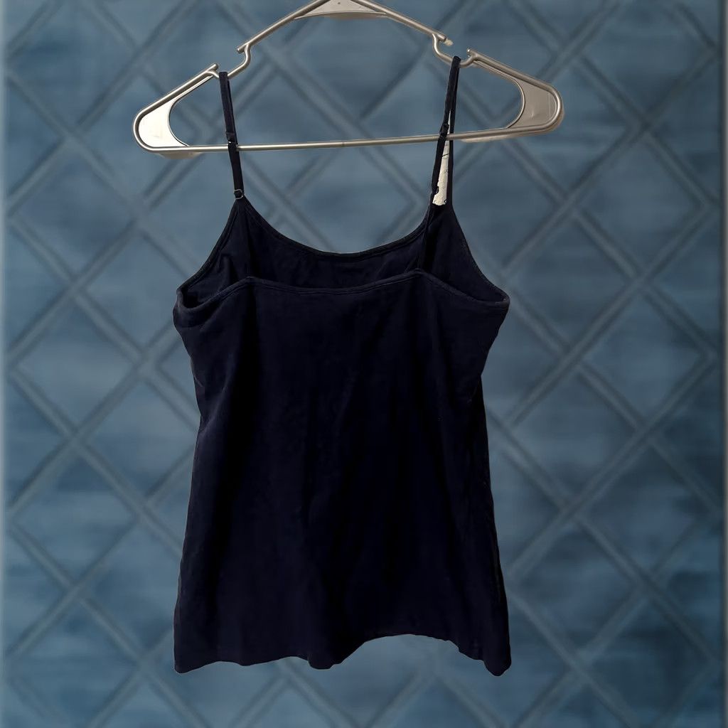Gap Gap Tank Top Cami Women Medium Navy Solid Sleeveless Size M / US 6-8 / IT 42-44 - 1 Thumbnail