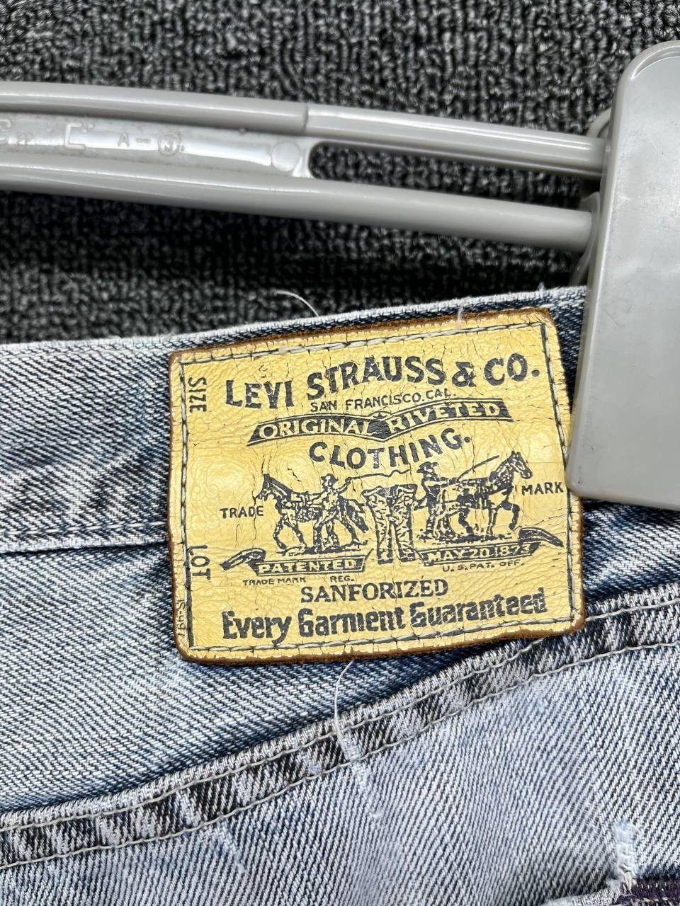 Levi's Vintage 90s Levi's Trashed Jeans Denim Pants Size US 31 - 7 Thumbnail