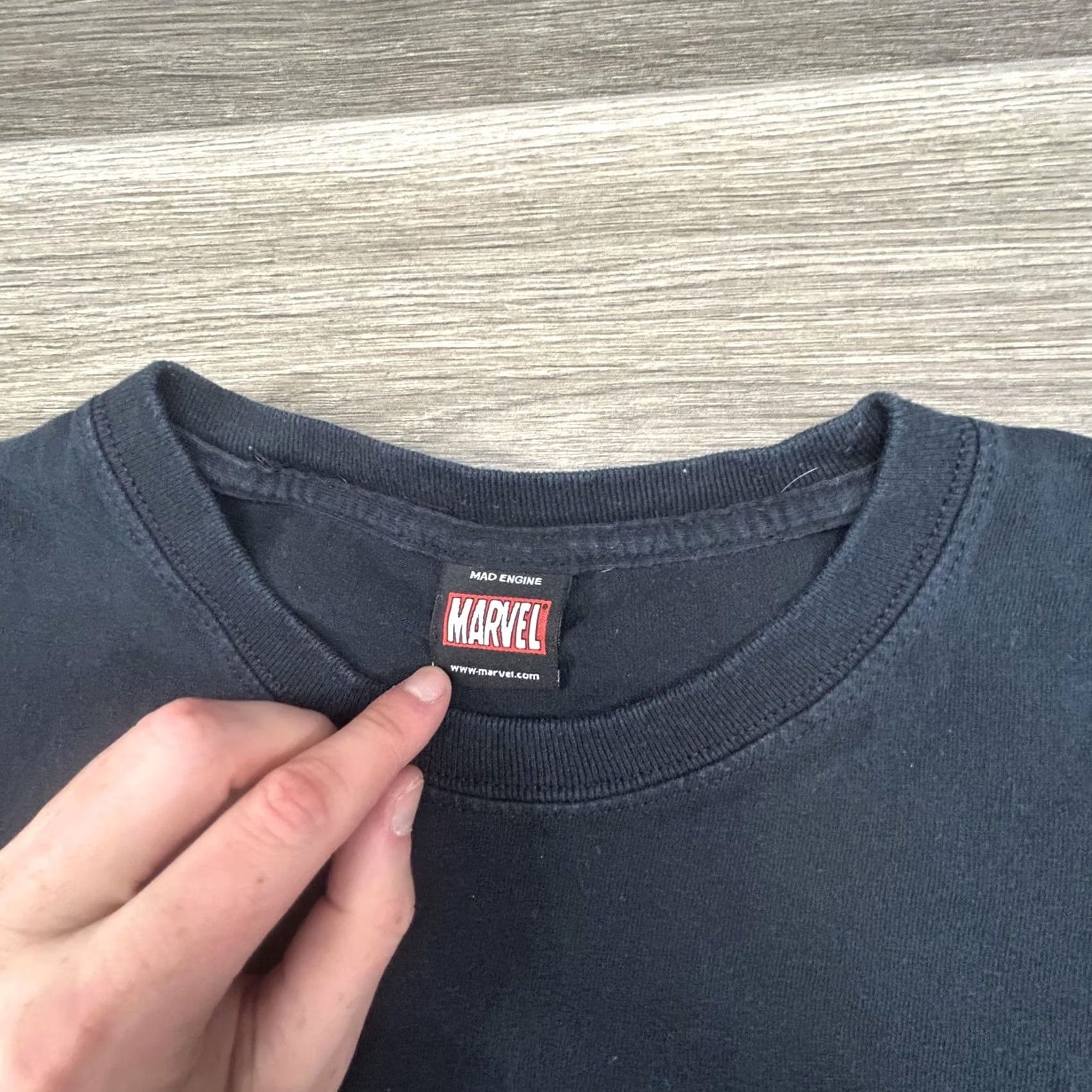 Vintage VINTAGE Marvel Wolverine Shirt Mens XL Black Graphic Claws X-Men Tee Mad Engine Size US XL / EU 56 / 4 - 4 Thumbnail