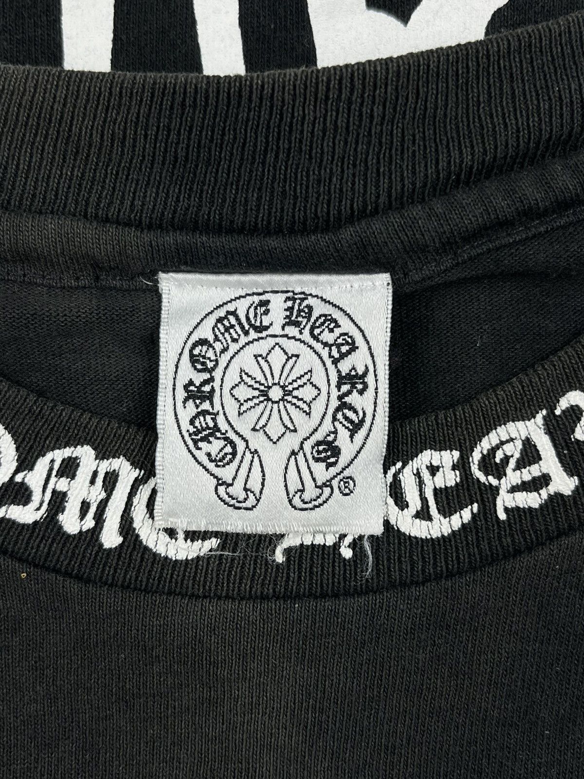 Chrome Hearts Chrome Hearts Vintage Floral Dagger Neck Longsleeve Tshirt Size US L / EU 52-54 / 3 - 7 Thumbnail