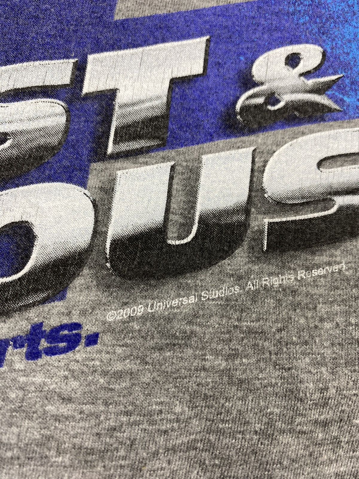Vintage Vintage 00s Fast Furious 2009 Universal Studios T Shirt Size US M / EU 48-50 / 2 - 8 Thumbnail