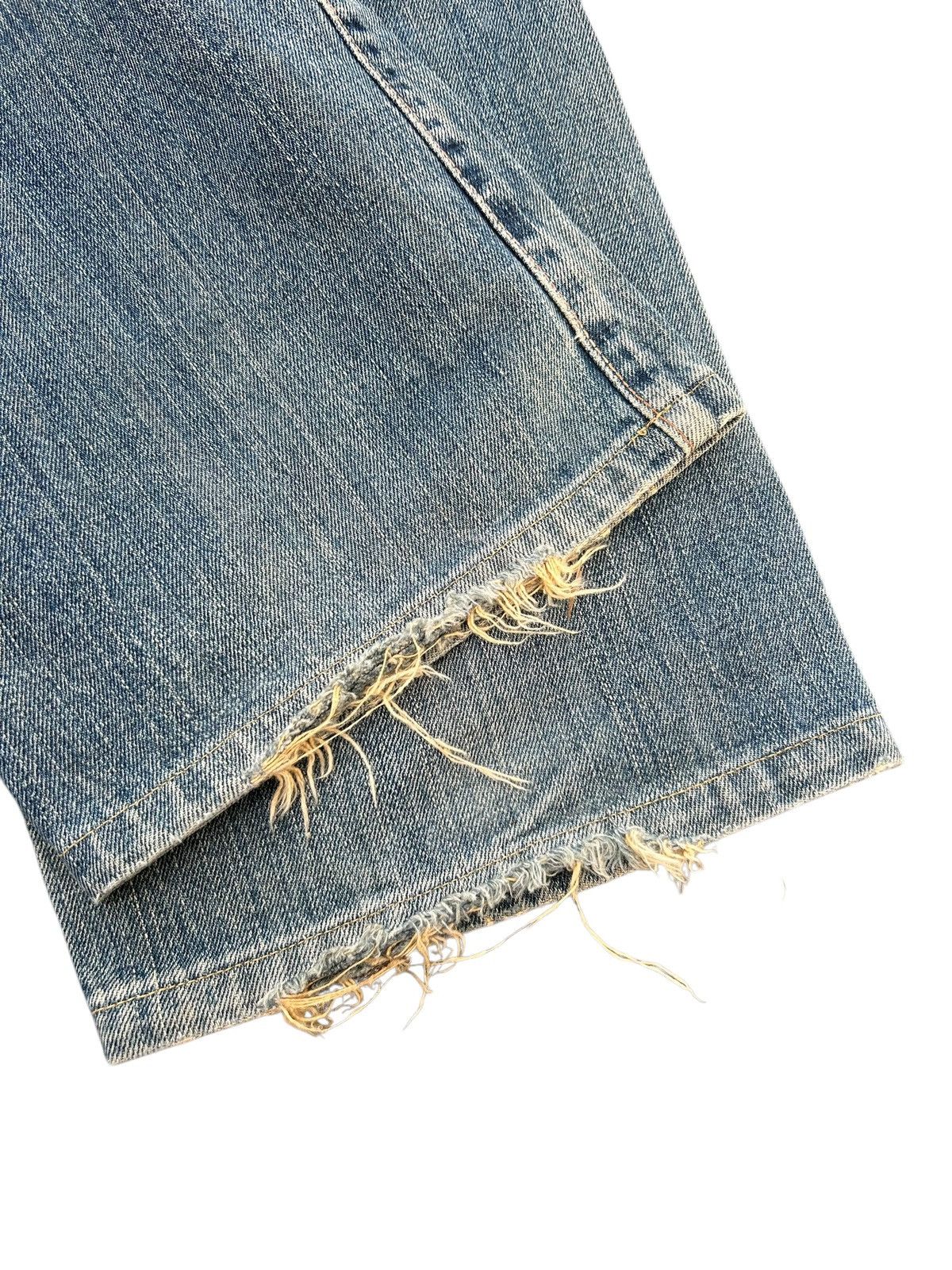 Kapital Edwin Selvedge Distressed Baggy Denim Jeans ☠️☠️ Size US 31 - 13 Thumbnail