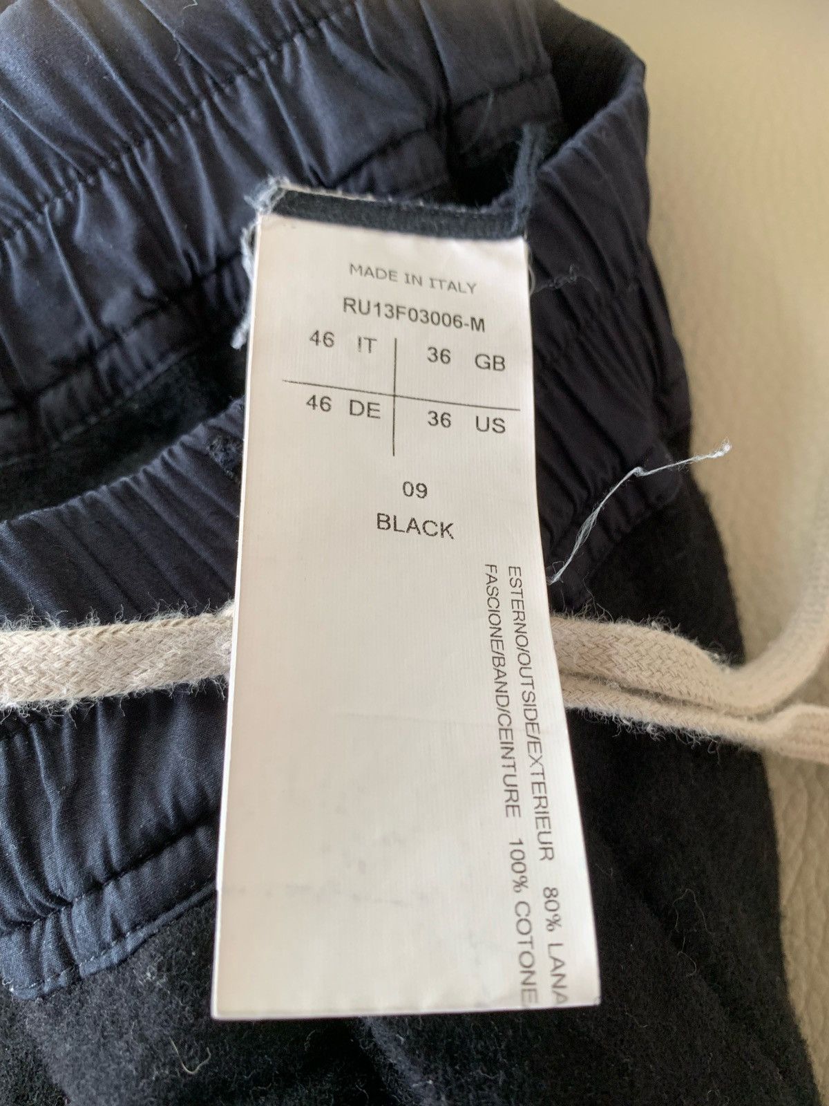 Rick Owens Rick Owens Mainline Wool Pants Size US 32 / EU 48 - 4 Thumbnail