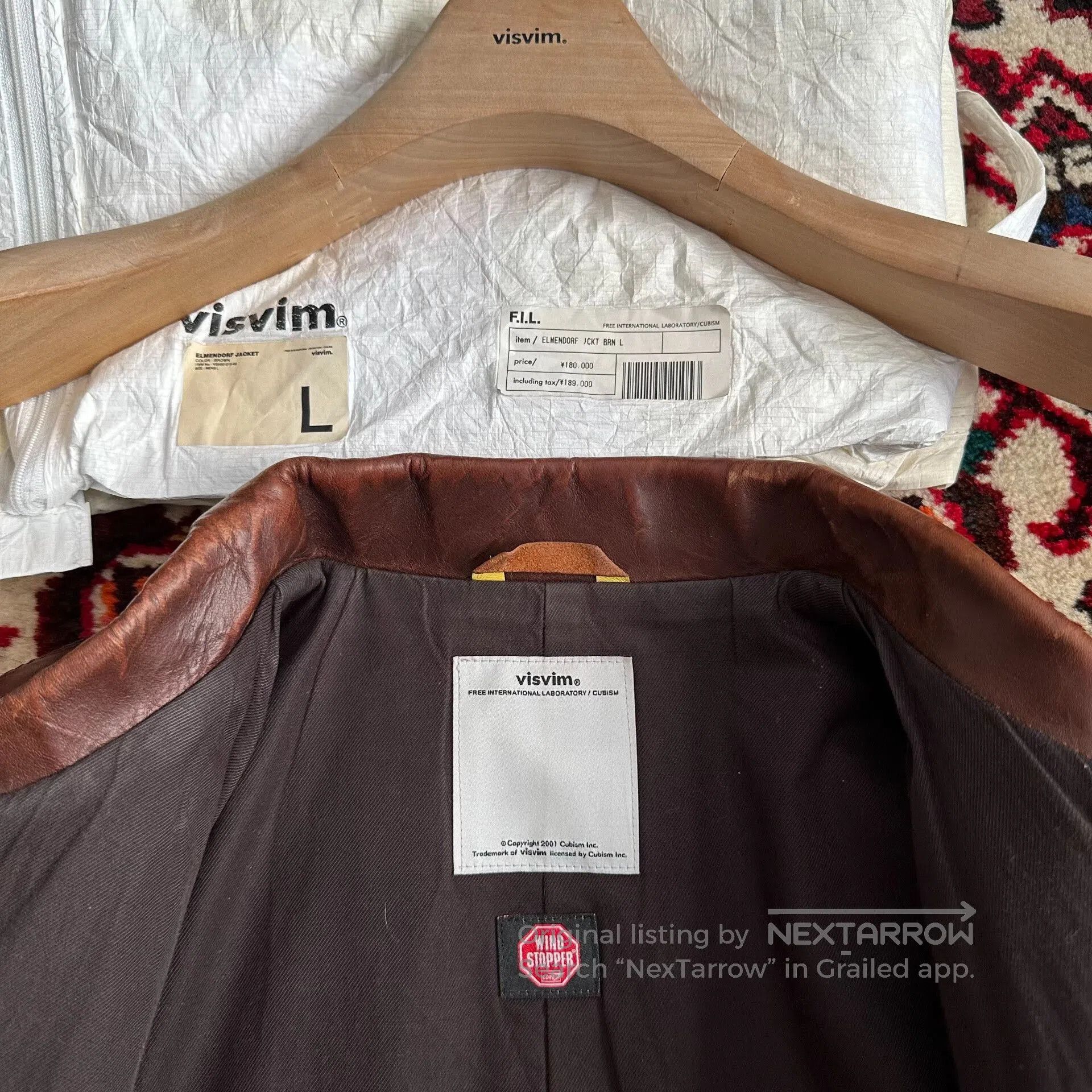 Visvim visvim elmendorf leather jacket size large. Size US L / EU 52-54 / 3 - 9 Thumbnail