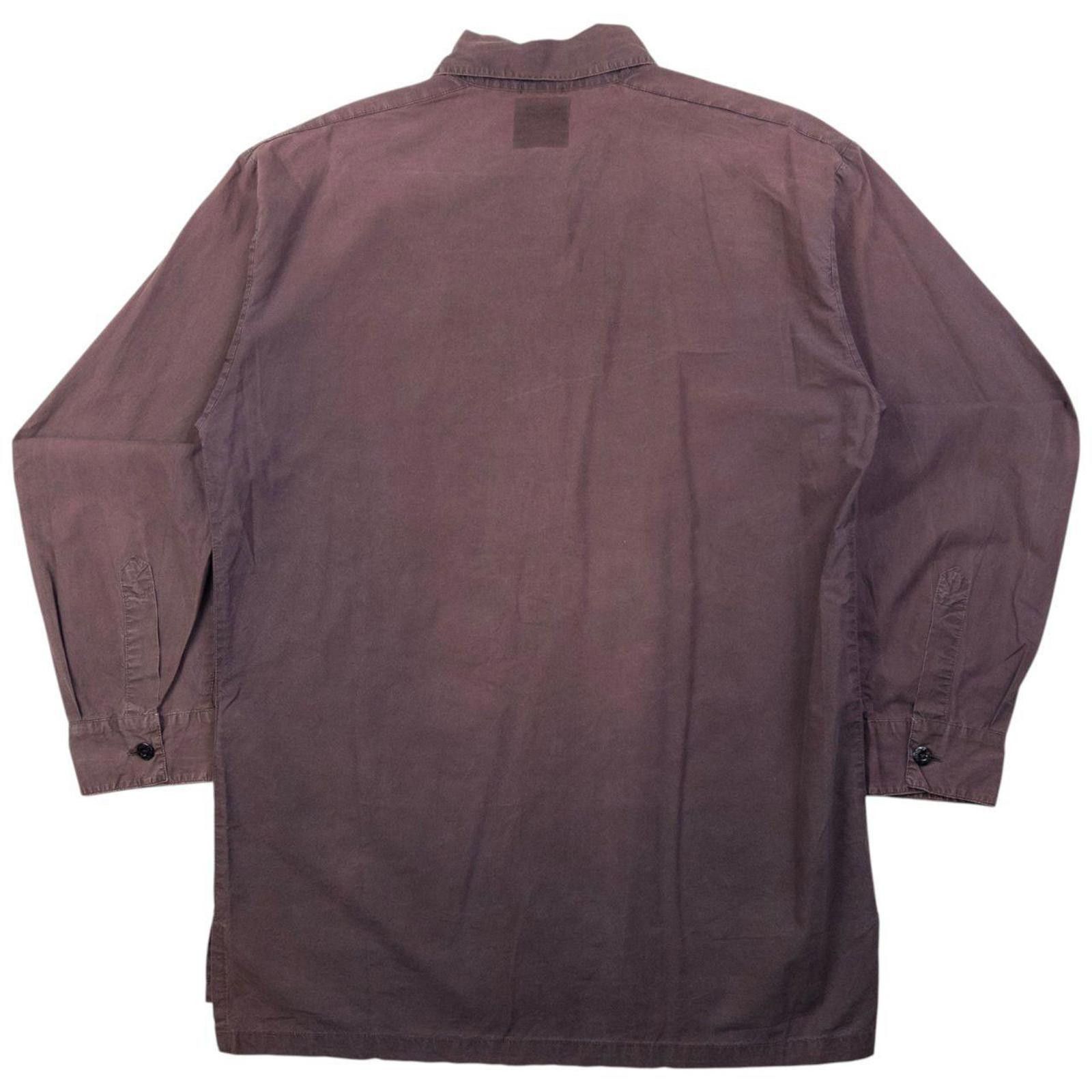 Stone Island Vintage Stone Island Long Sleeve Button Up Shirt Size M Size US M / EU 48-50 / 2 - 2 Thumbnail