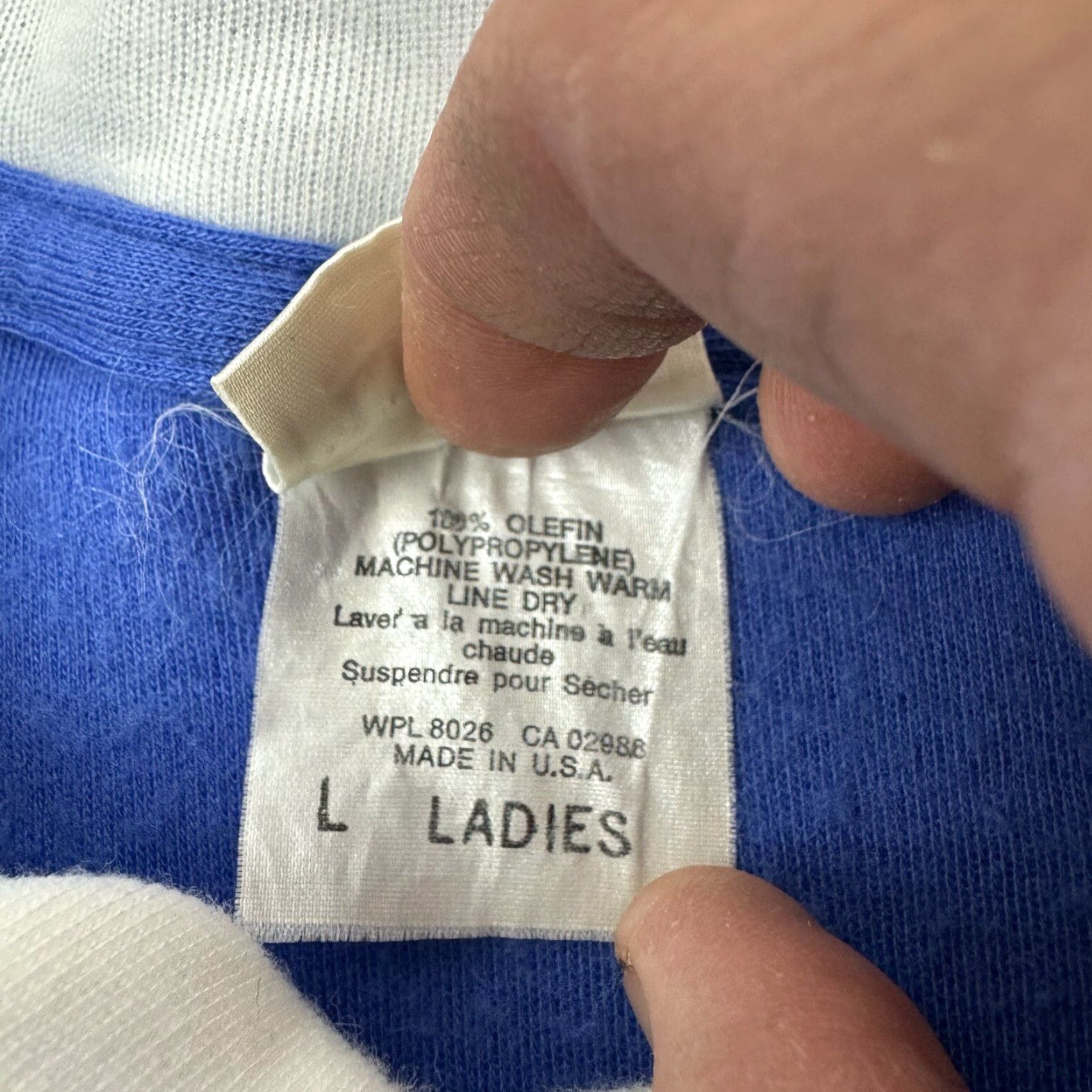 Vintage VINTAGE L.L. Bean Jacket Womens Large Blue Quarter Zip Lightweight 90s Outdoor Regular Size L Womens Jacket Blue 90s Mens/ Womens Size L / US 10 / IT 46 - 3 Thumbnail