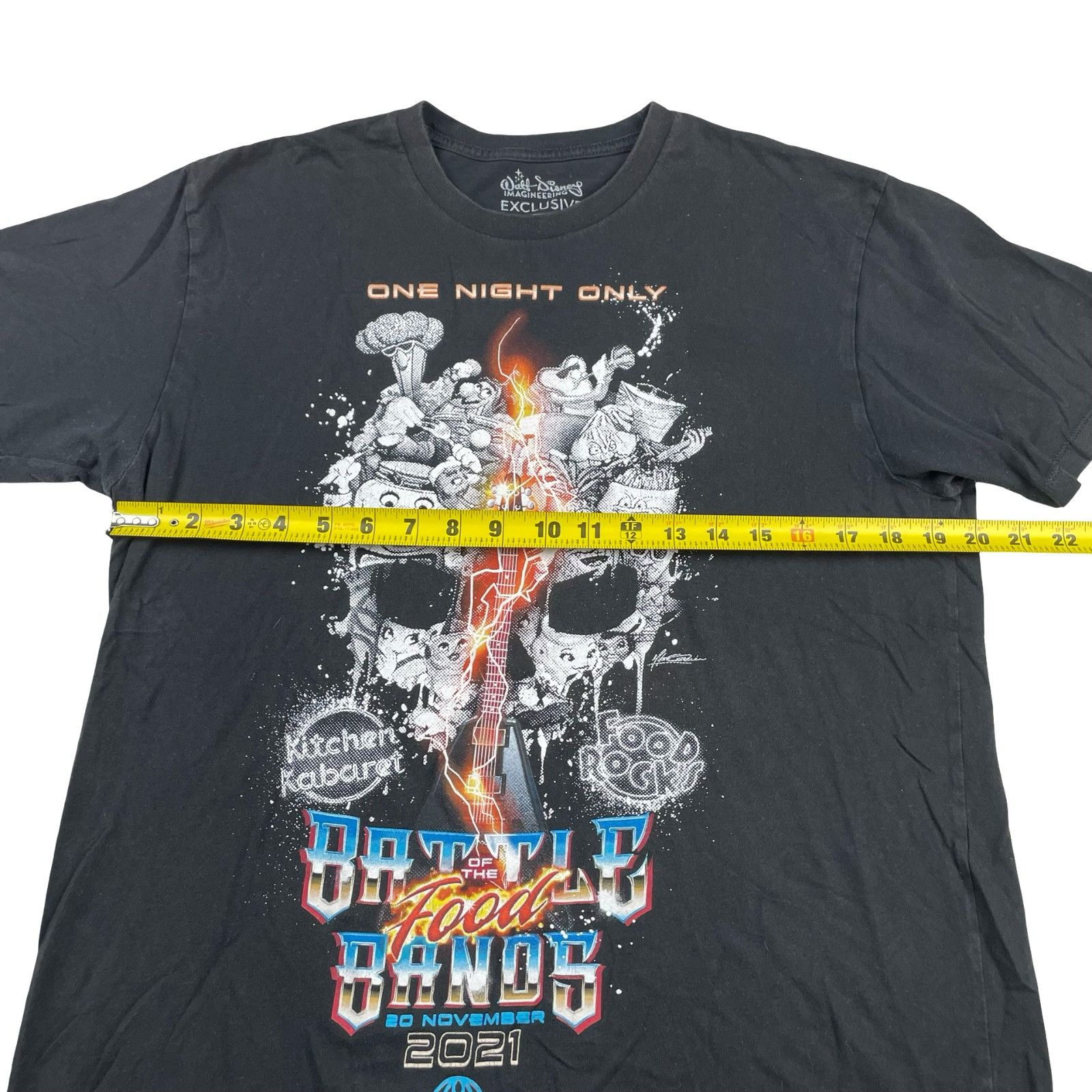 Disney 2021 Disney Imagineering Epcot Battle Of The Food Bands T-Sh Size US M / EU 48-50 / 2 - 5 Thumbnail
