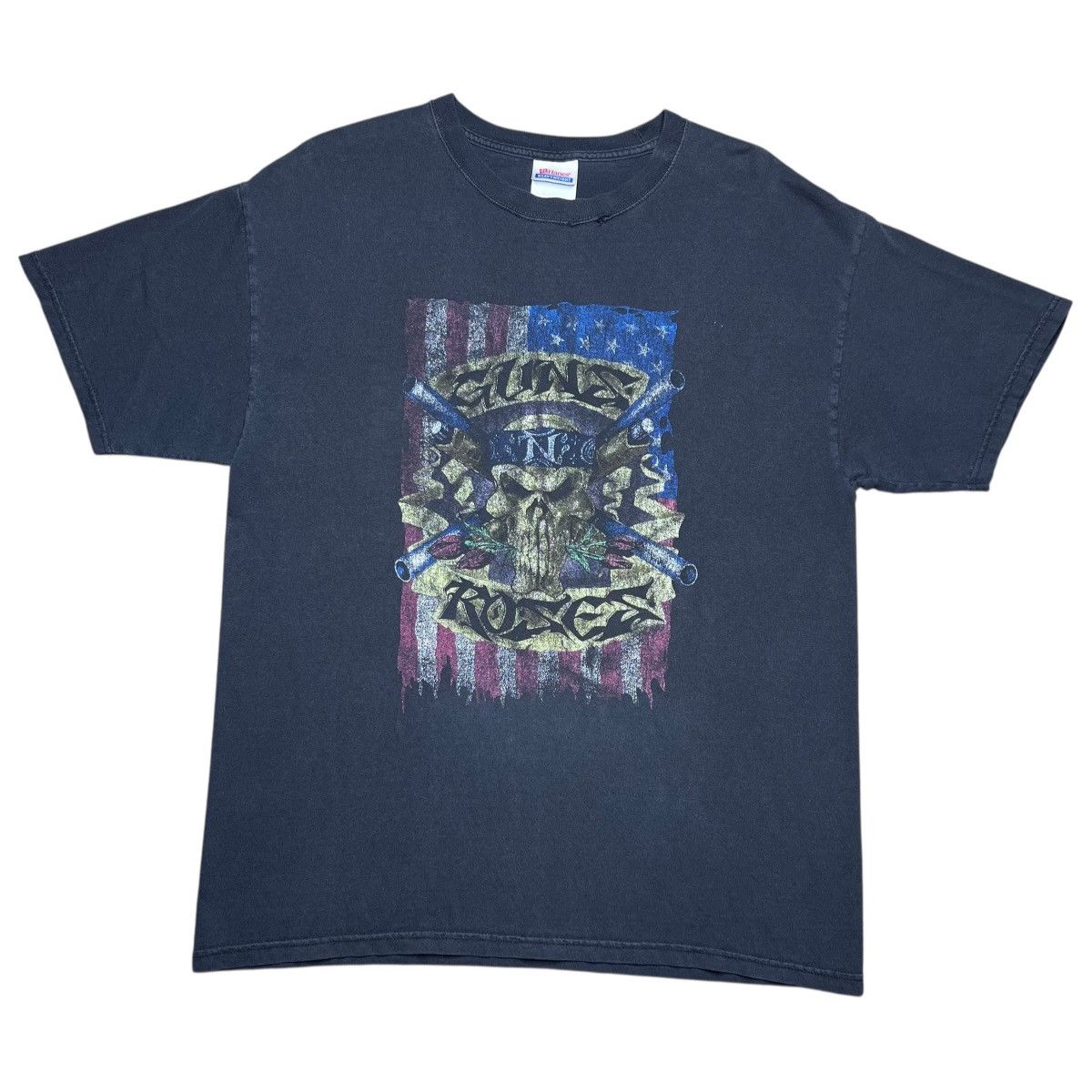 Band Tees Vintage 2000s Guns N’ Roses American Flag Band T-Shirt Size US L / EU 52-54 / 3 - 1 Thumbnail