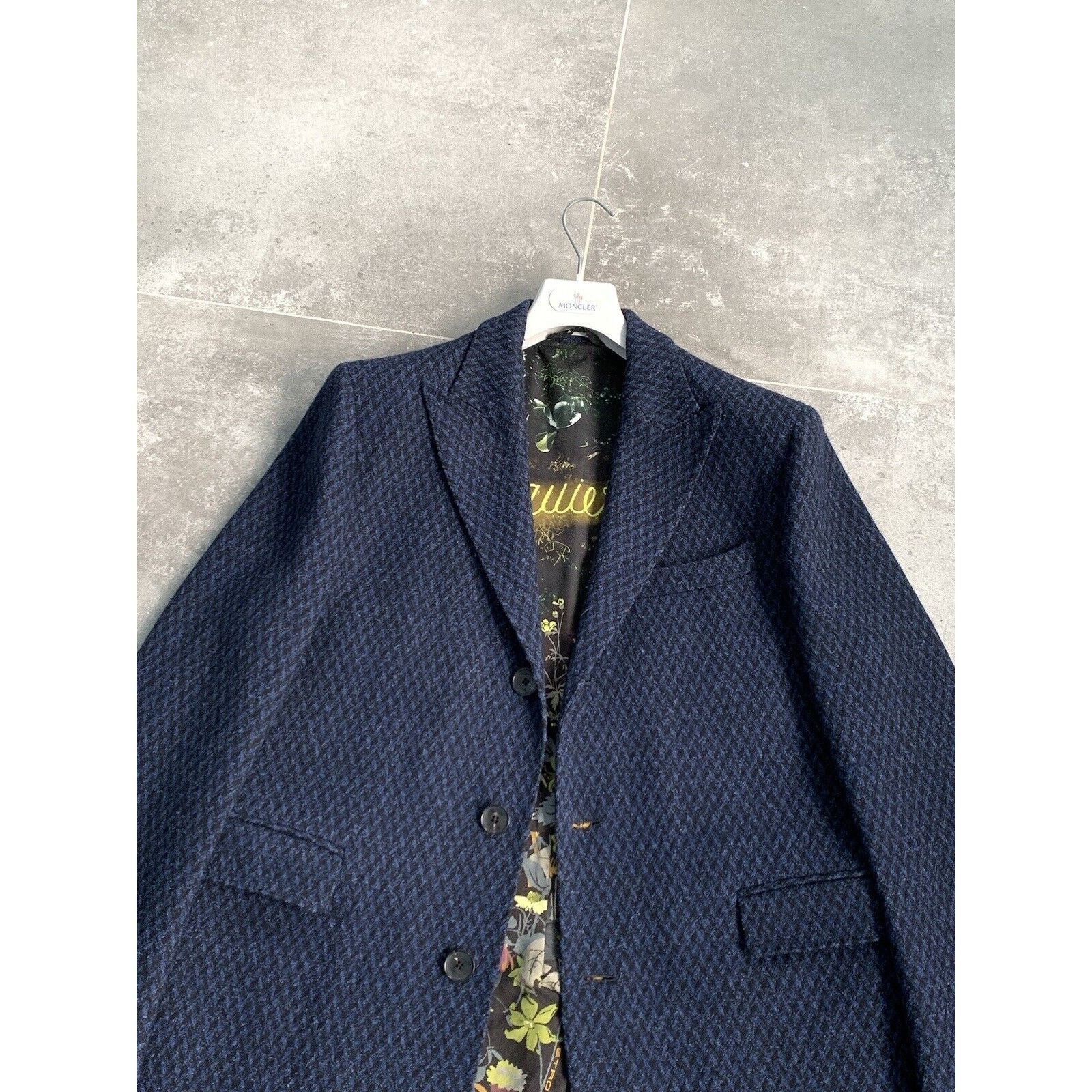 Etro Men's ETRO Long Wool Trench Coat Mac Jacket EU 52 UK 42 L Size US L / EU 52-54 / 3 - 6 Thumbnail